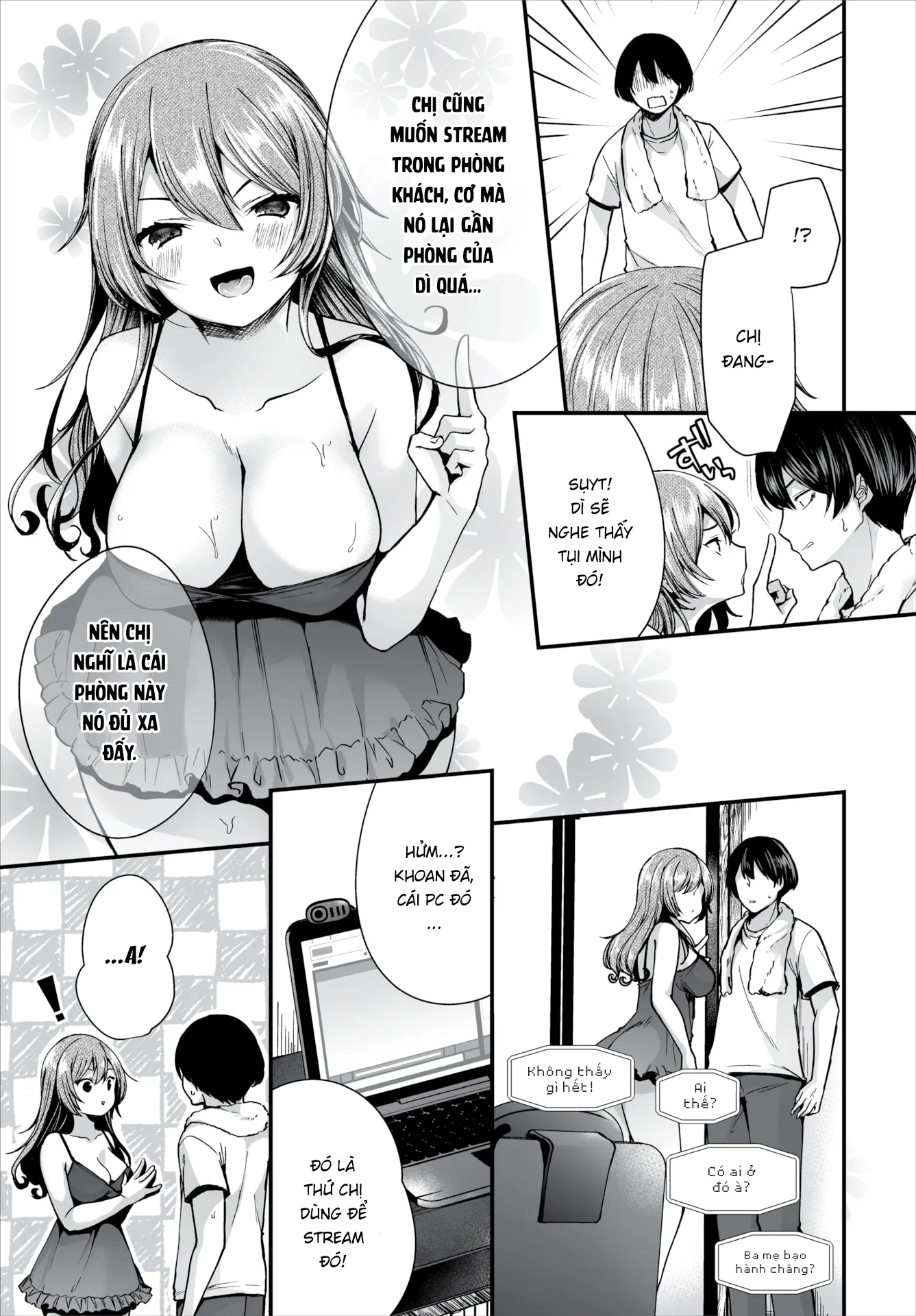 HentaiVN.net - Ảnh 5 - Gái Ngoan Lớp Tôi Hoá Ra Lại Là Dâm Nữ!? - Chap 5 - Chị Họ