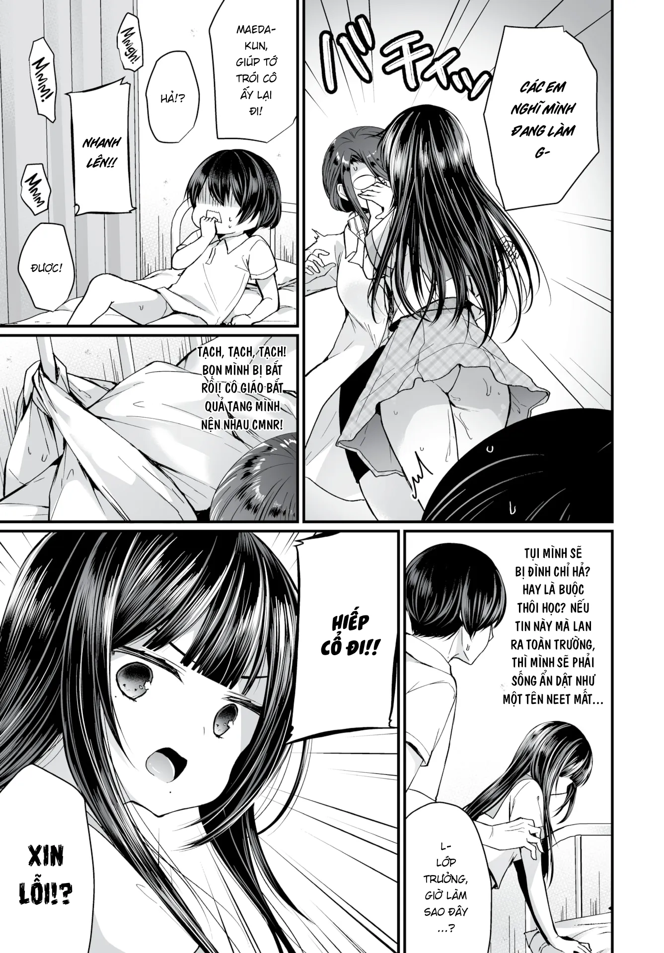 HentaiVN.net - Ảnh 9 - Gái Ngoan Lớp Tôi Hoá Ra Lại Là Dâm Nữ!? - Chap 6 - Sensei