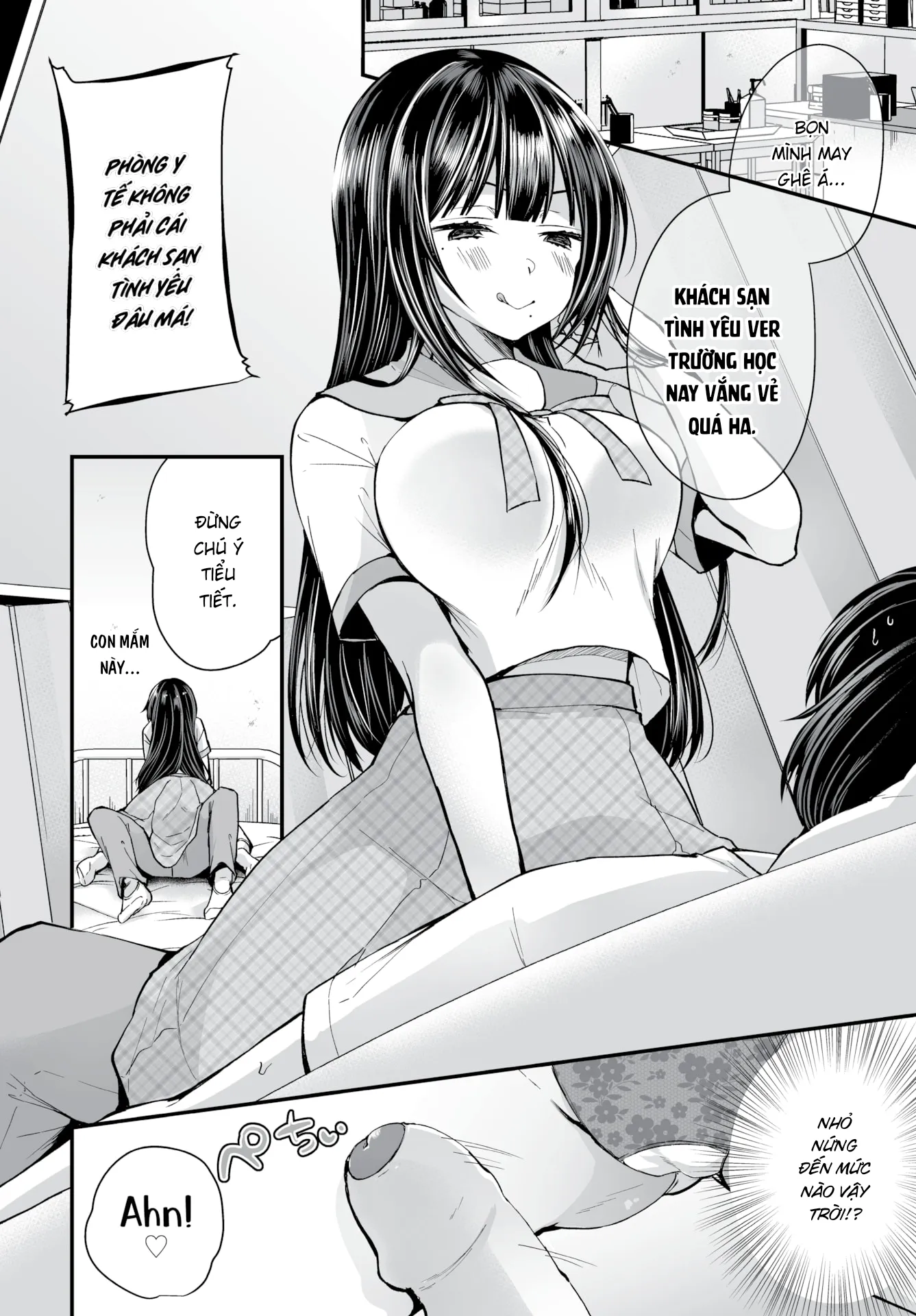 HentaiVN.net - Ảnh 4 - Gái Ngoan Lớp Tôi Hoá Ra Lại Là Dâm Nữ!? - Chap 6 - Sensei