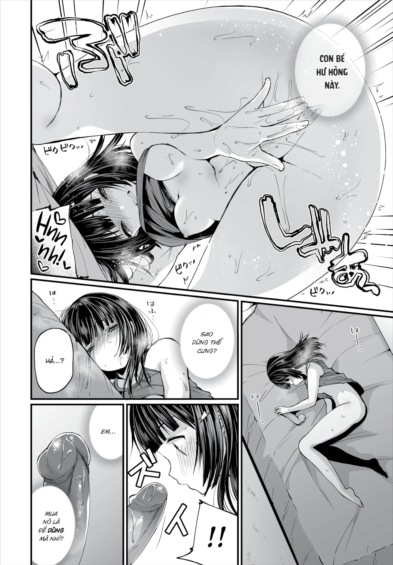 HentaiVN.net - Ảnh 8 - Gái Ngoan Lớp Tôi Hoá Ra Lại Là Dâm Nữ!? - Chap 6.5 - Hậu Bối