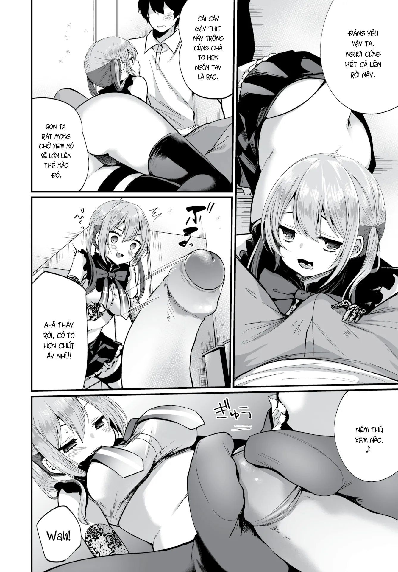 HentaiVN.net - Ảnh 10 - Gái Ngoan Lớp Tôi Hoá Ra Lại Là Dâm Nữ!? - Chap 7 - Em Gái