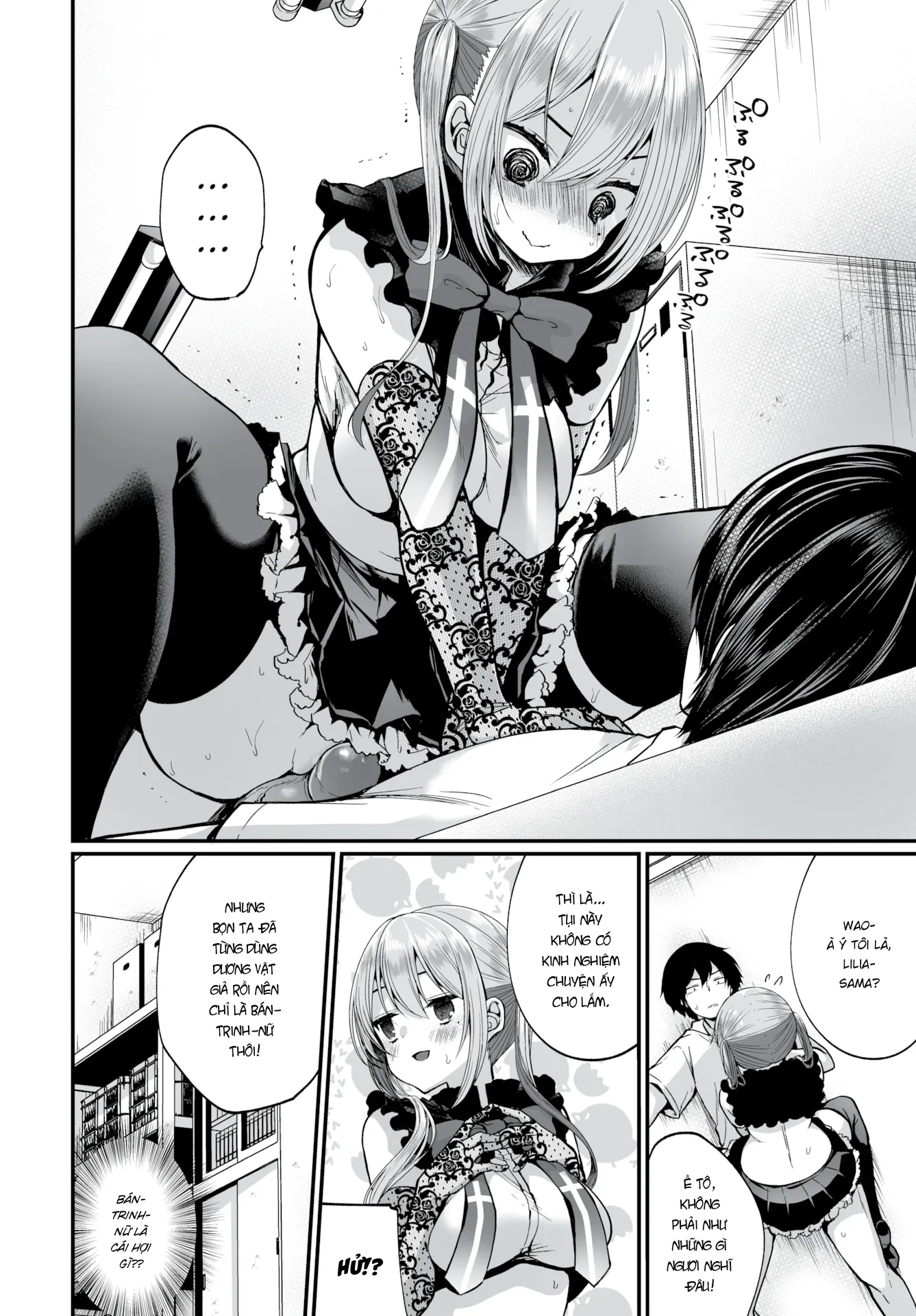 HentaiVN.net - Ảnh 14 - Gái Ngoan Lớp Tôi Hoá Ra Lại Là Dâm Nữ!? - Chap 7 - Em Gái