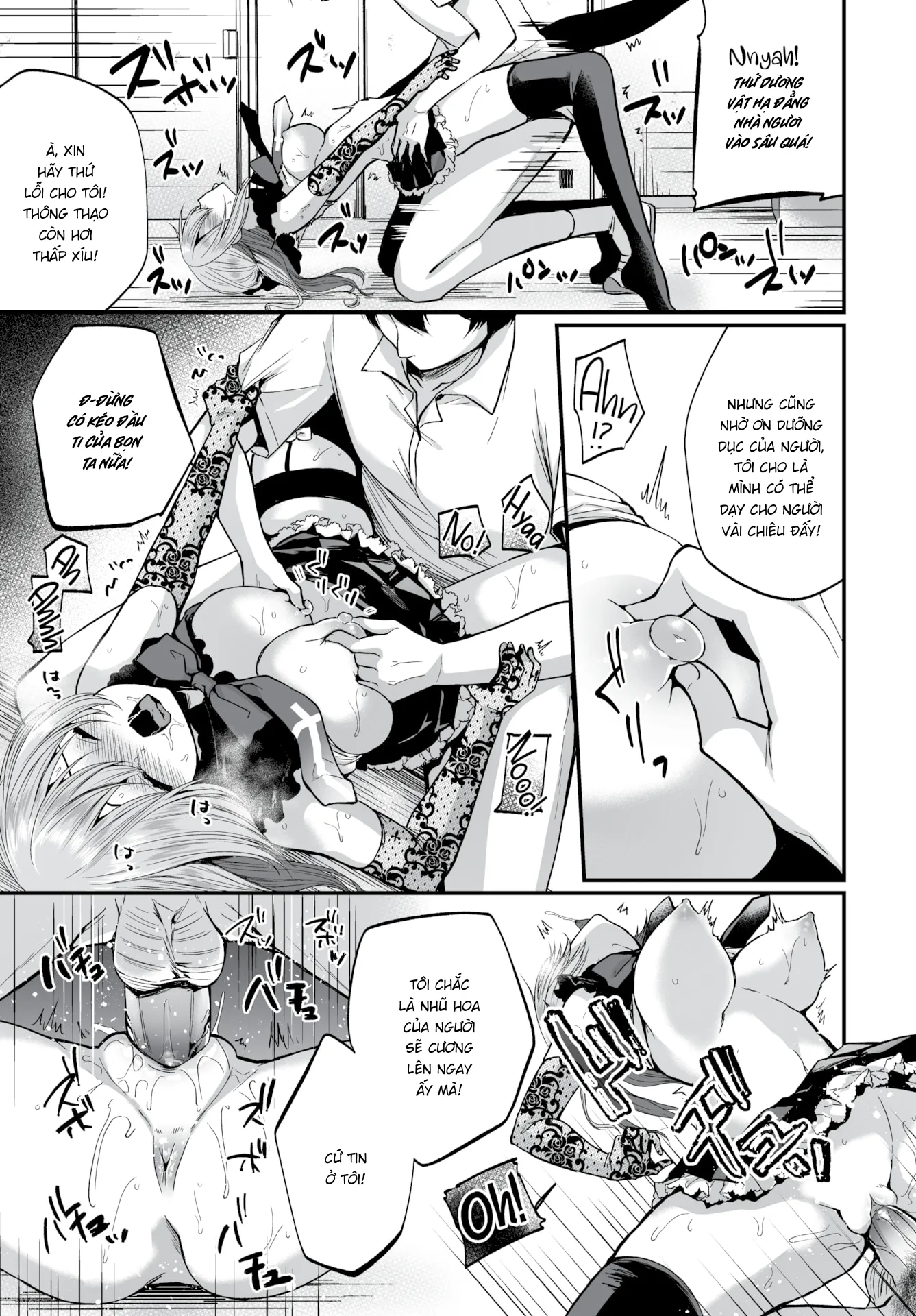 HentaiVN.net - Ảnh 17 - Gái Ngoan Lớp Tôi Hoá Ra Lại Là Dâm Nữ!? - Chap 7 - Em Gái