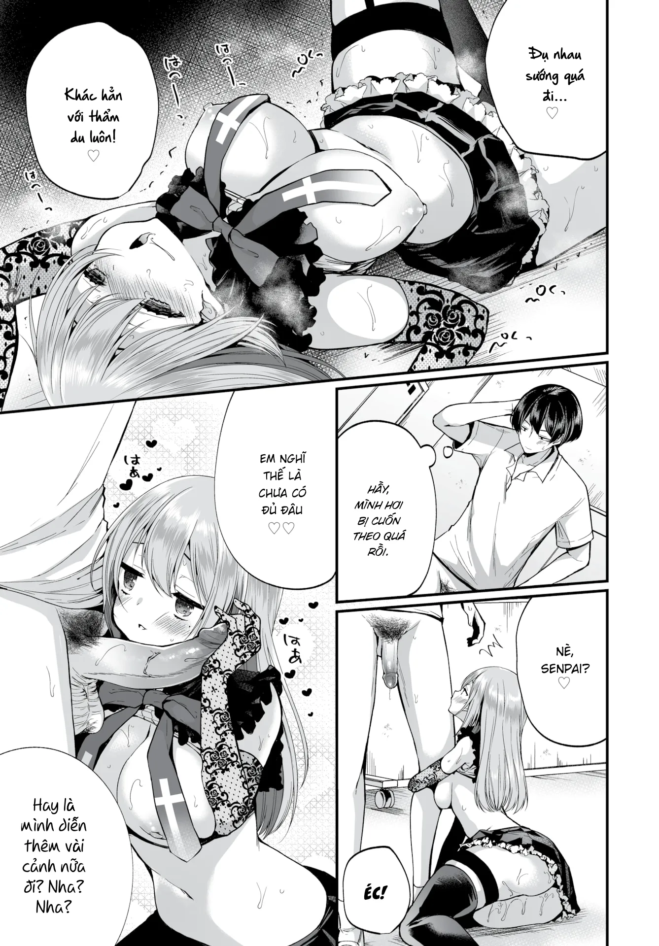 HentaiVN.net - Ảnh 21 - Gái Ngoan Lớp Tôi Hoá Ra Lại Là Dâm Nữ!? - Chap 7 - Em Gái