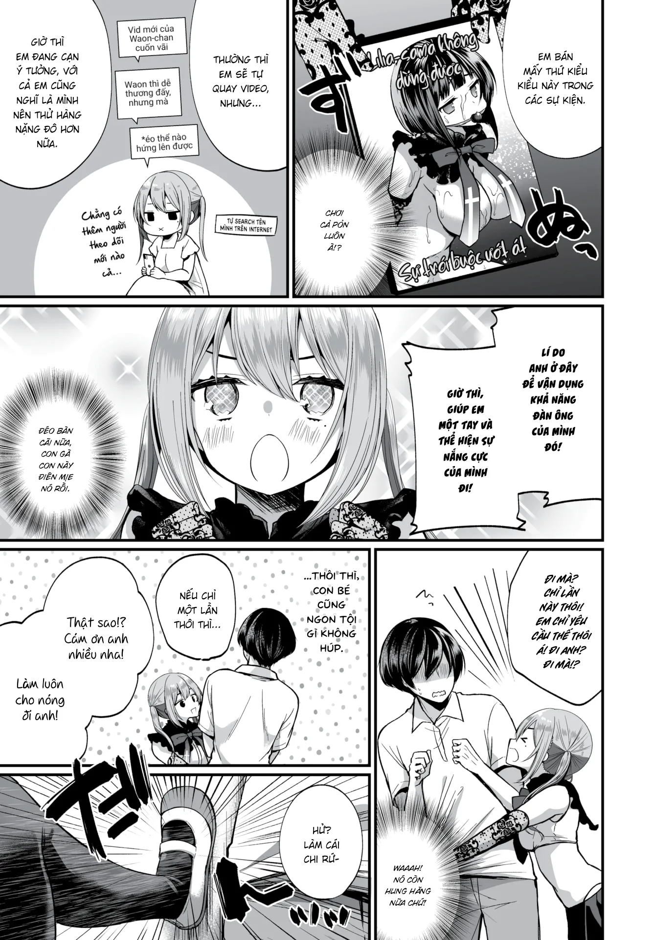 HentaiVN.net - Ảnh 7 - Gái Ngoan Lớp Tôi Hoá Ra Lại Là Dâm Nữ!? - Chap 7 - Em Gái