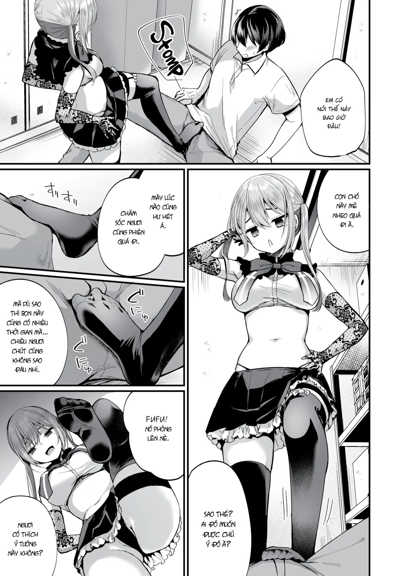 HentaiVN.net - Ảnh 9 - Gái Ngoan Lớp Tôi Hoá Ra Lại Là Dâm Nữ!? - Chap 7 - Em Gái