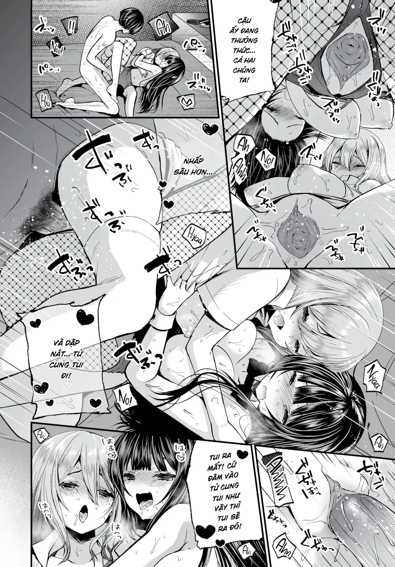 HentaiVN.net - Ảnh 18 - Gái Ngoan Lớp Tôi Hoá Ra Lại Là Dâm Nữ!? - Chap 8 - Chị Chị Em Em