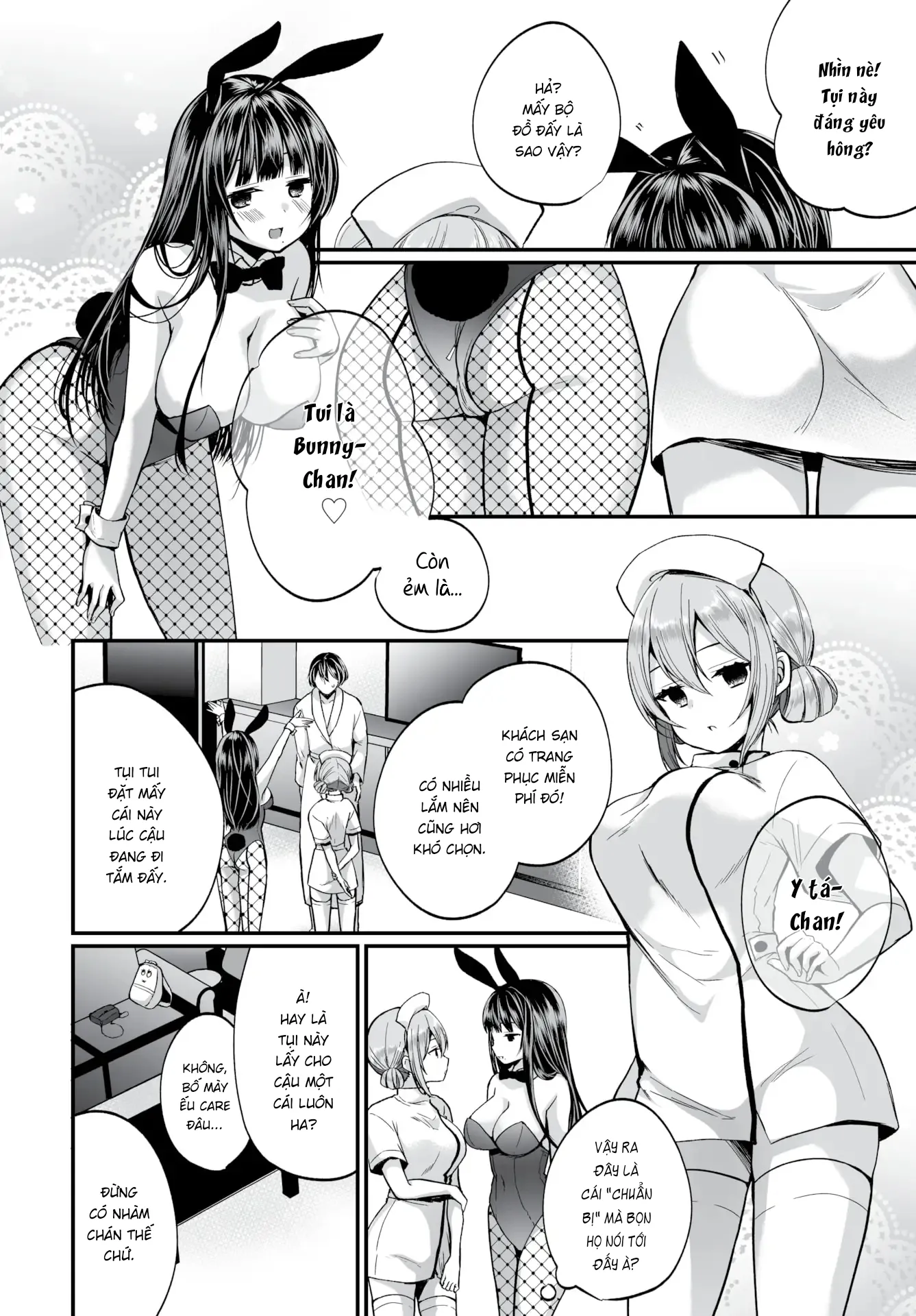 HentaiVN.net - Ảnh 4 - Gái Ngoan Lớp Tôi Hoá Ra Lại Là Dâm Nữ!? - Chap 8 - Chị Chị Em Em