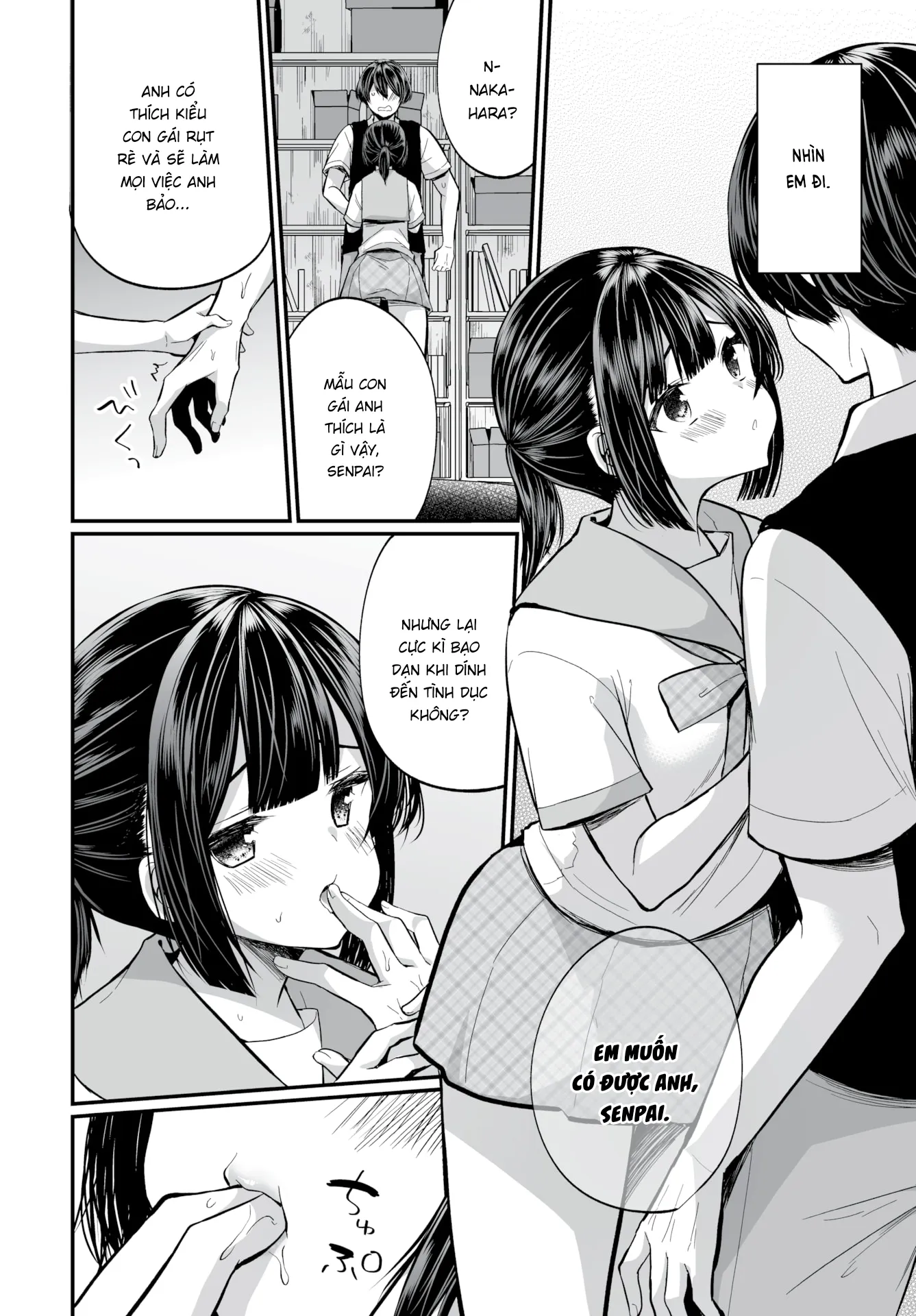HentaiVN.net - Ảnh 4 - Gái Ngoan Lớp Tôi Hoá Ra Lại Là Dâm Nữ!? - Chap 9 - Hậu Bối