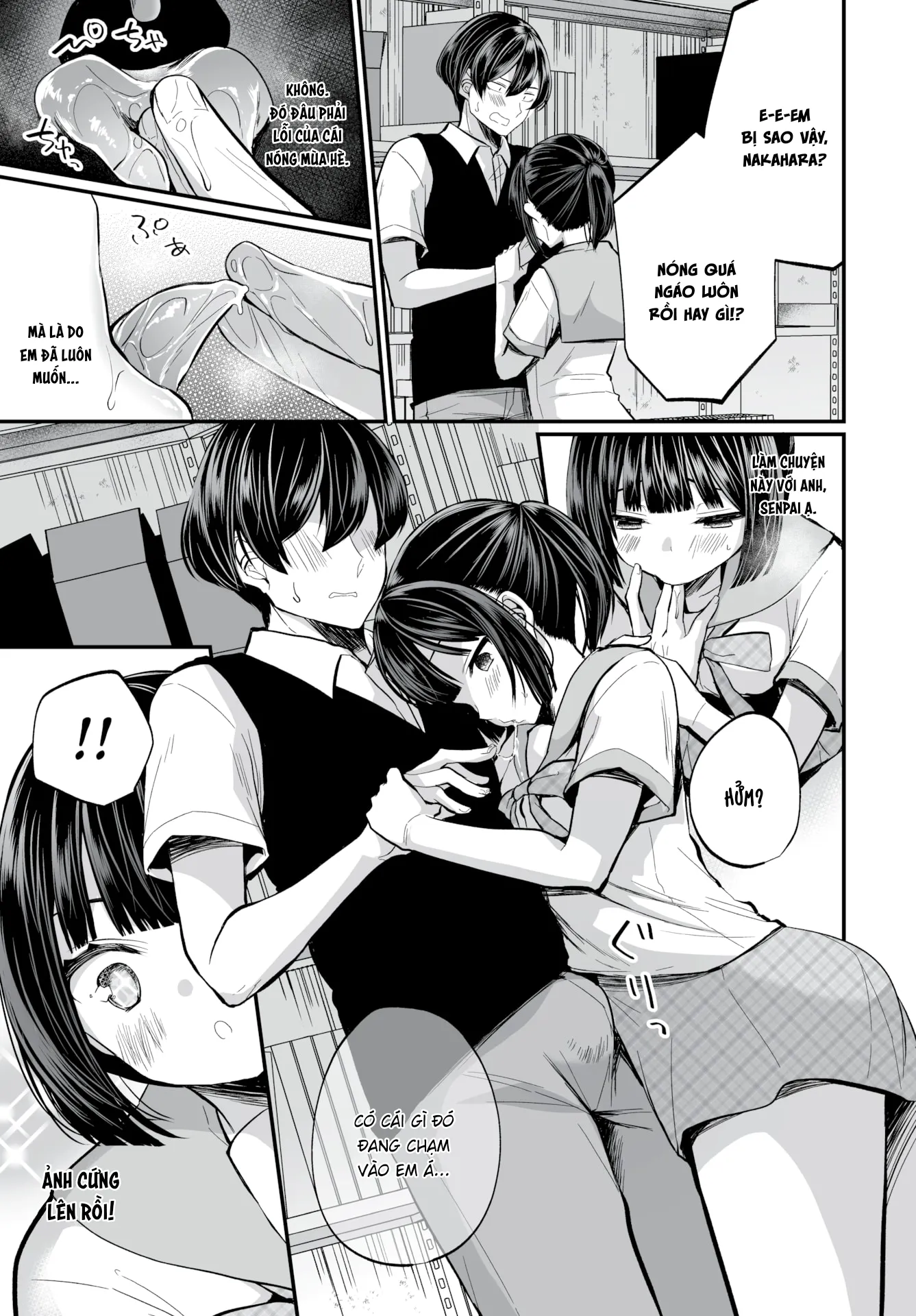 HentaiVN.net - Ảnh 5 - Gái Ngoan Lớp Tôi Hoá Ra Lại Là Dâm Nữ!? - Chap 9 - Hậu Bối