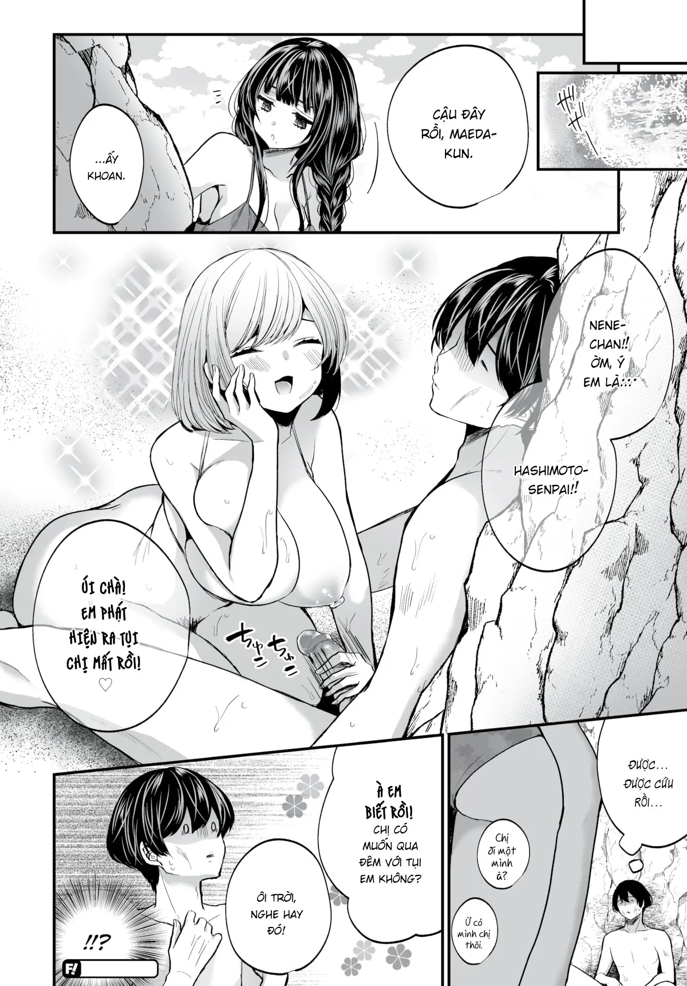 HentaiVN.net - Ảnh 20 - Gái Ngoan Lớp Tôi Hoá Ra Lại Là Dâm Nữ!? - Chap 10 - Tiền Bối