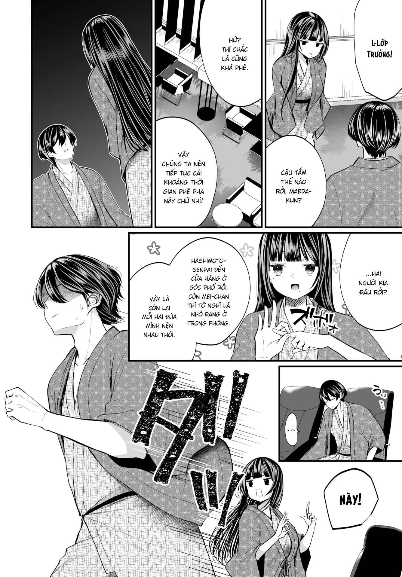 HentaiVN.net - Ảnh 4 - Gái Ngoan Lớp Tôi Hoá Ra Lại Là Dâm Nữ!? - Chap 11 - Đầu Gấu