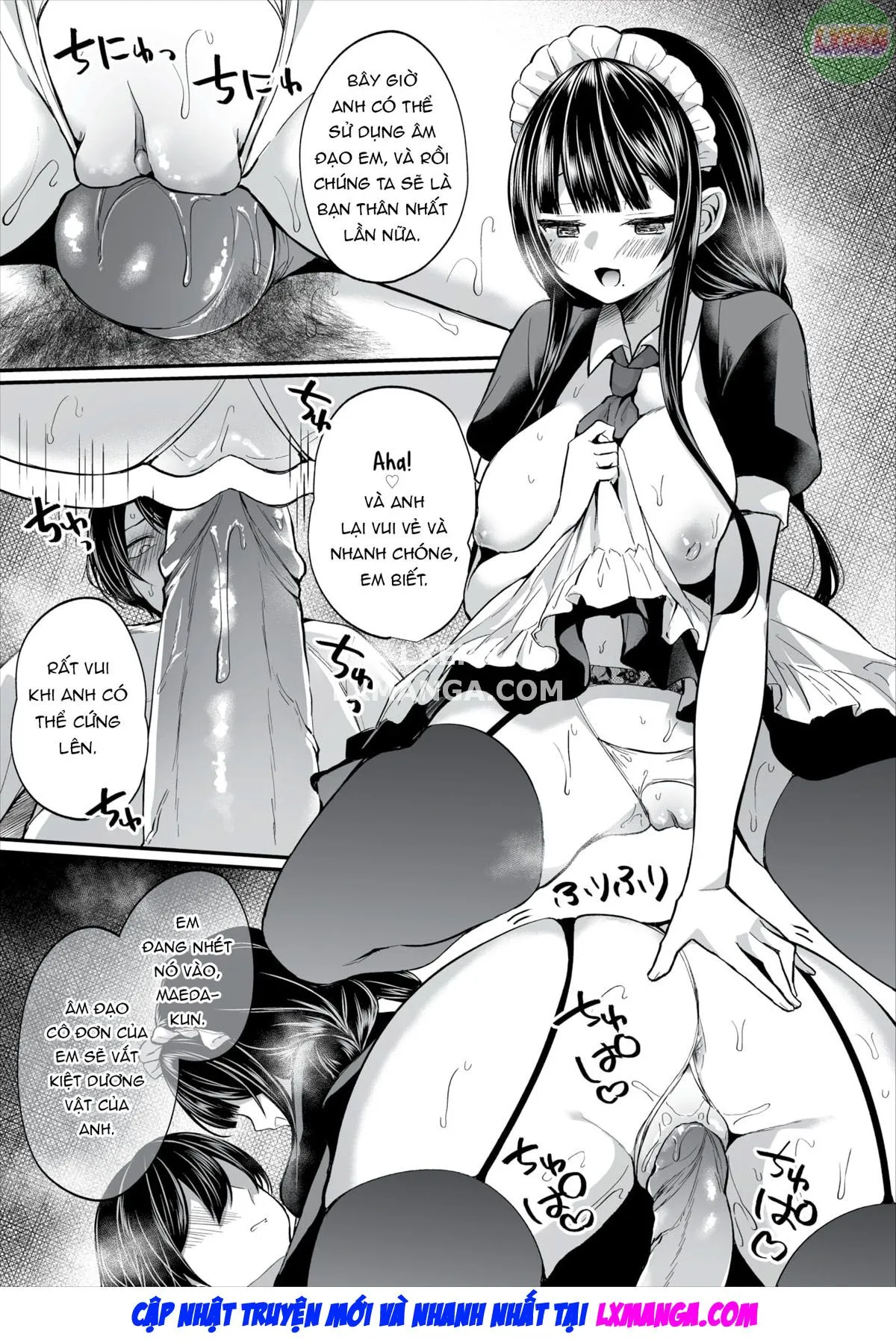 HentaiVN.net - Ảnh 13 - Gái Ngoan Lớp Tôi Hoá Ra Lại Là Dâm Nữ!? - Chap 12 - END