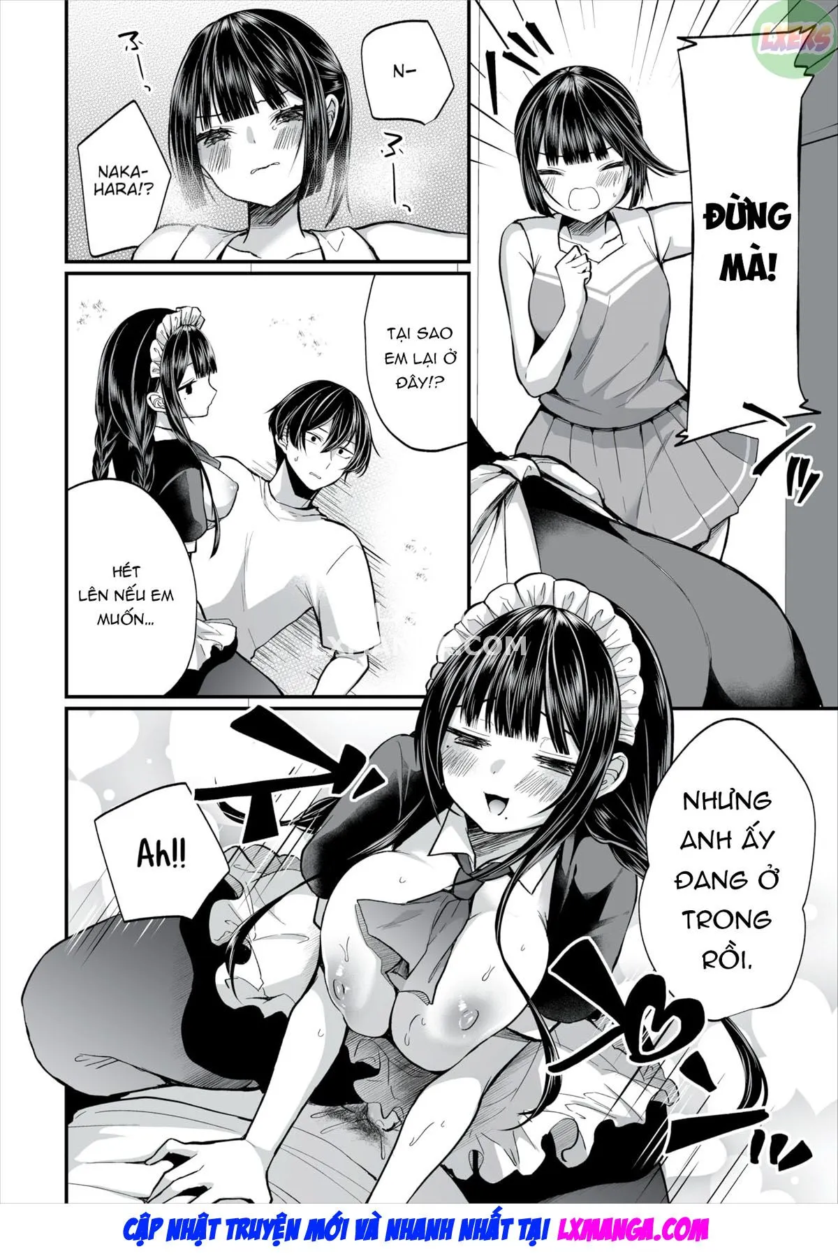 HentaiVN.net - Ảnh 14 - Gái Ngoan Lớp Tôi Hoá Ra Lại Là Dâm Nữ!? - Chap 12 - END