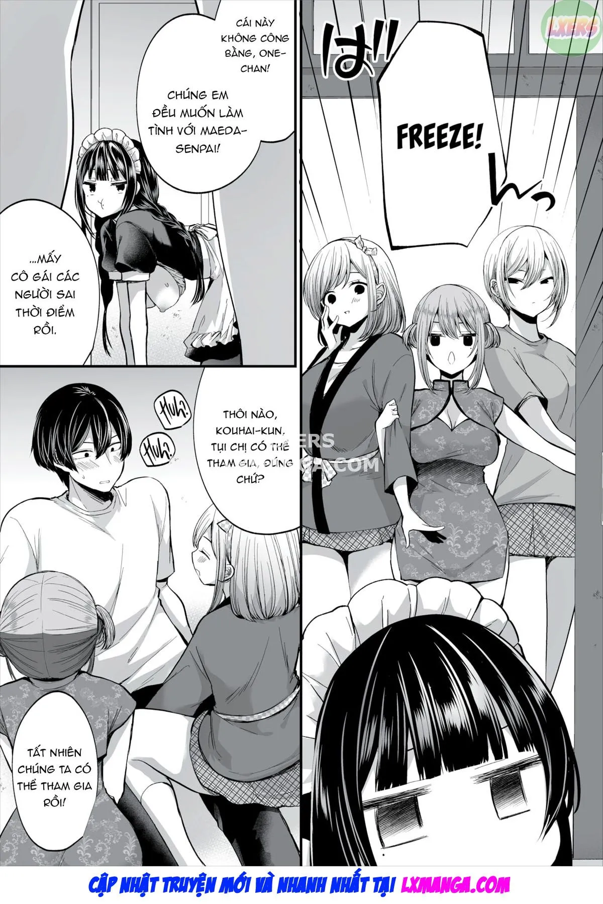 HentaiVN.net - Ảnh 23 - Gái Ngoan Lớp Tôi Hoá Ra Lại Là Dâm Nữ!? - Chap 12 - END