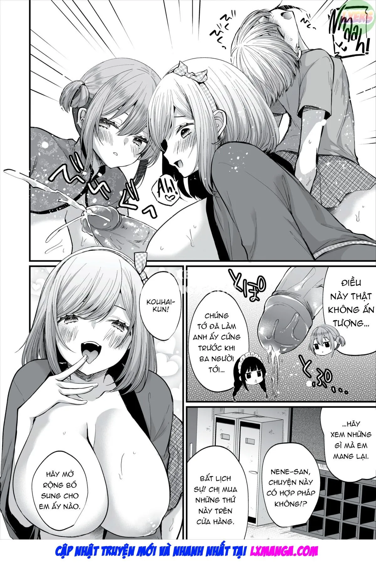 HentaiVN.net - Ảnh 28 - Gái Ngoan Lớp Tôi Hoá Ra Lại Là Dâm Nữ!? - Chap 12 - END