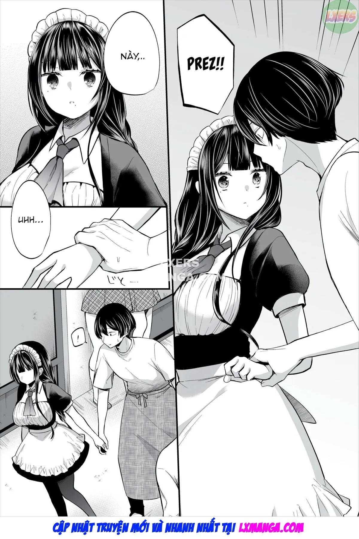 HentaiVN.net - Ảnh 7 - Gái Ngoan Lớp Tôi Hoá Ra Lại Là Dâm Nữ!? - Chap 12 - END