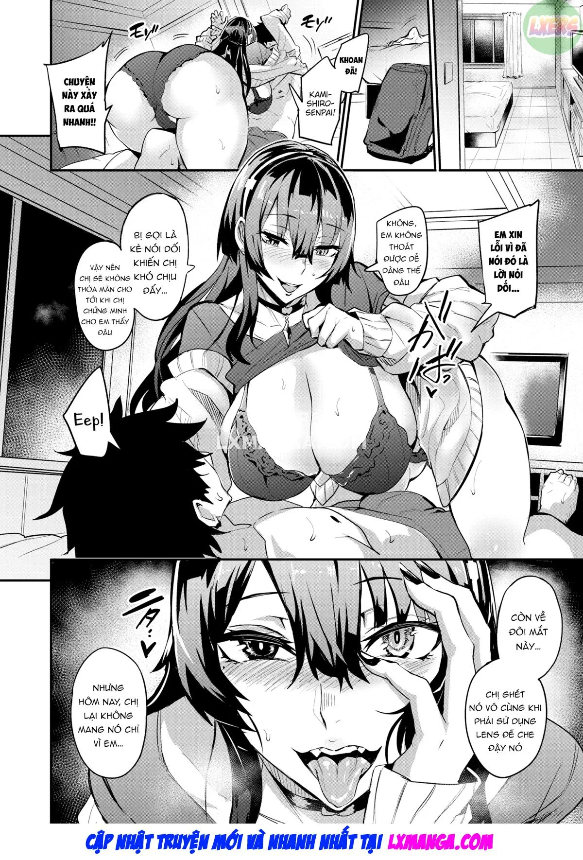 HentaiVN.net - Ảnh 13 - Crush-senpai mê dutdit - Chap 1