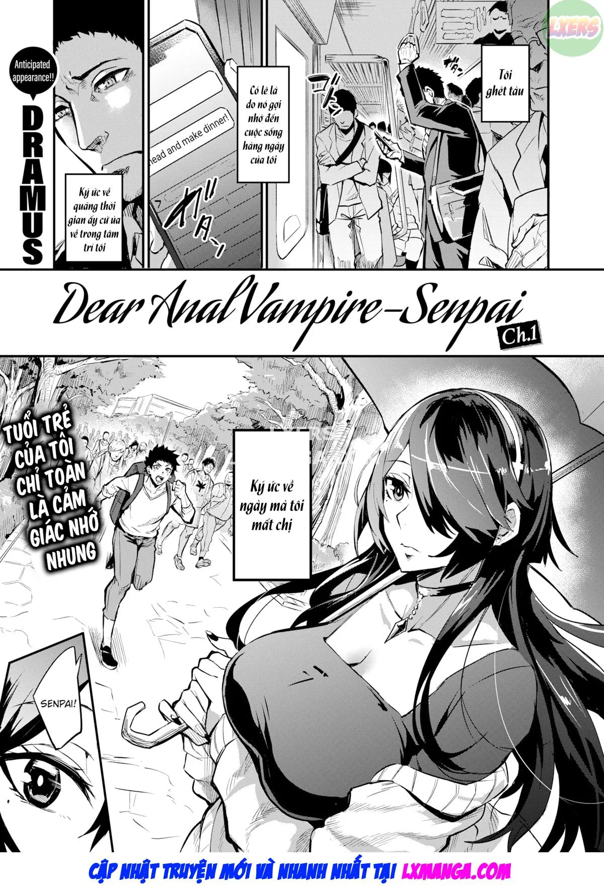 HentaiVN.net - Ảnh 4 - Crush-senpai mê dutdit - Chap 1
