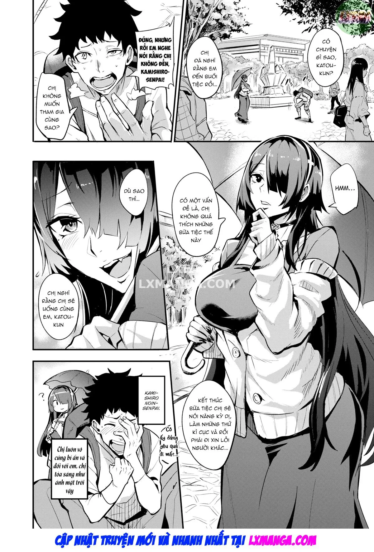 HentaiVN.net - Ảnh 5 - Crush-senpai mê dutdit - Chap 1