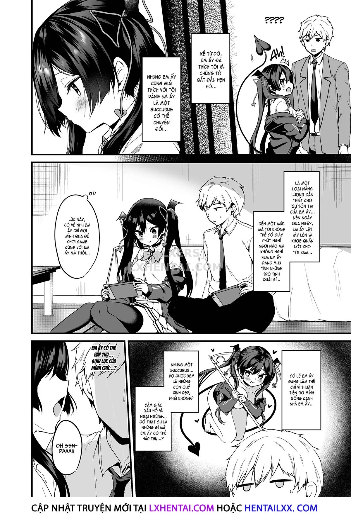 HentaiVN.net - Ảnh 10 - Succubus' Plan - Chap 2 - Plan B! Ill Have That Cherry, Thank You!
