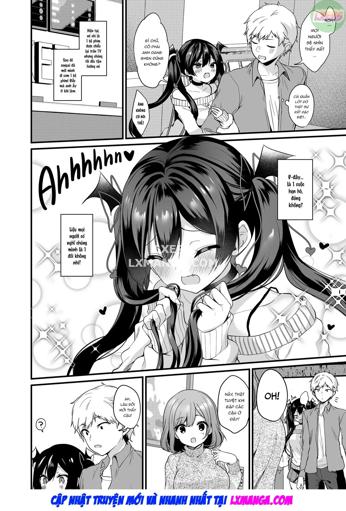 HentaiVN.net - Ảnh 8 - Succubus' Plan - Chap 4 - Plan D! - Fun In the Ladies Room!