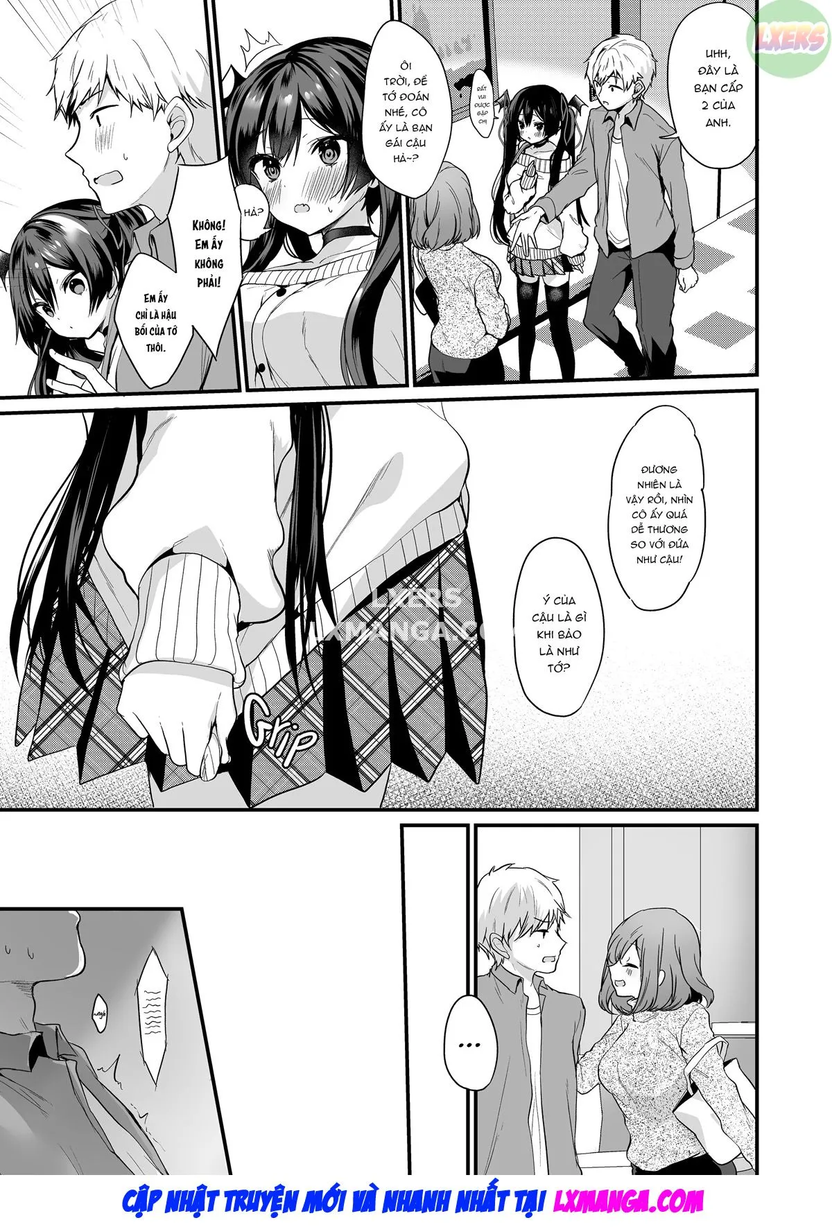 HentaiVN.net - Ảnh 9 - Succubus' Plan - Chap 4 - Plan D! - Fun In the Ladies Room!