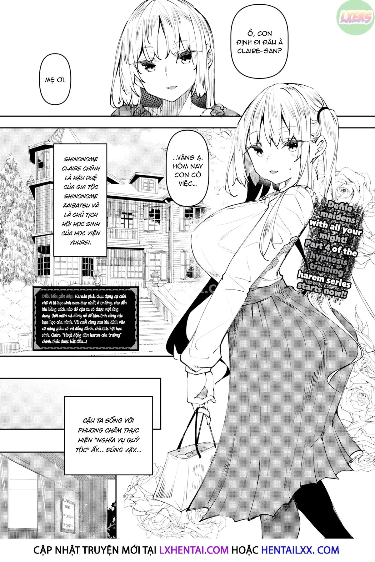 HentaiVN.net - Ảnh 4 - Thiên đường thôi miên - Chap 4