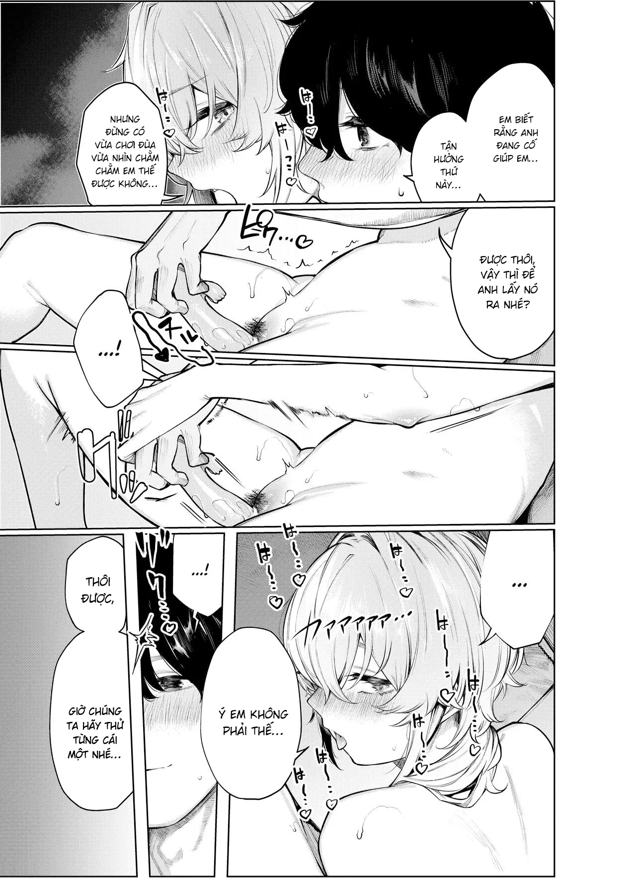 HentaiVN.net - Ảnh 20 - Đụ em Giang Hồ-chan khiến tôi nổ cặc. [Furyouppoi Kanojo to Daradara Omocha de Mou Ikkai] - Oneshot - Có che