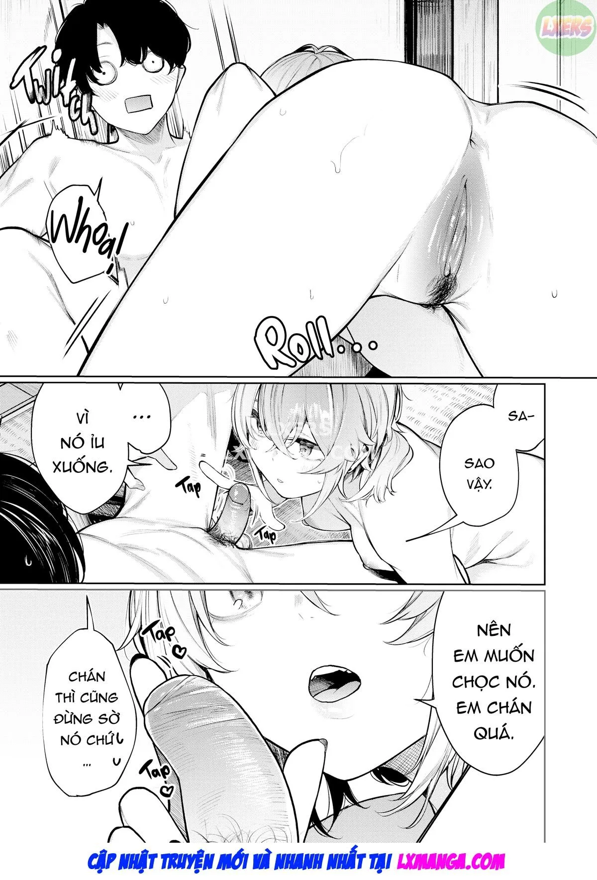 HentaiVN.net - Ảnh 10 - Đụ em Giang Hồ-chan khiến tôi nổ cặc. [Furyouppoi Kanojo to Daradara Omocha de Mou Ikkai] - Oneshot - Không che