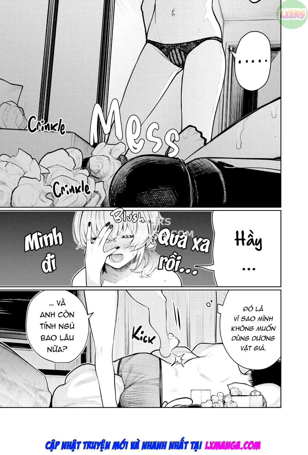 HentaiVN.net - Ảnh 37 - Đụ em Giang Hồ-chan khiến tôi nổ cặc. [Furyouppoi Kanojo to Daradara Omocha de Mou Ikkai] - Oneshot - Không che