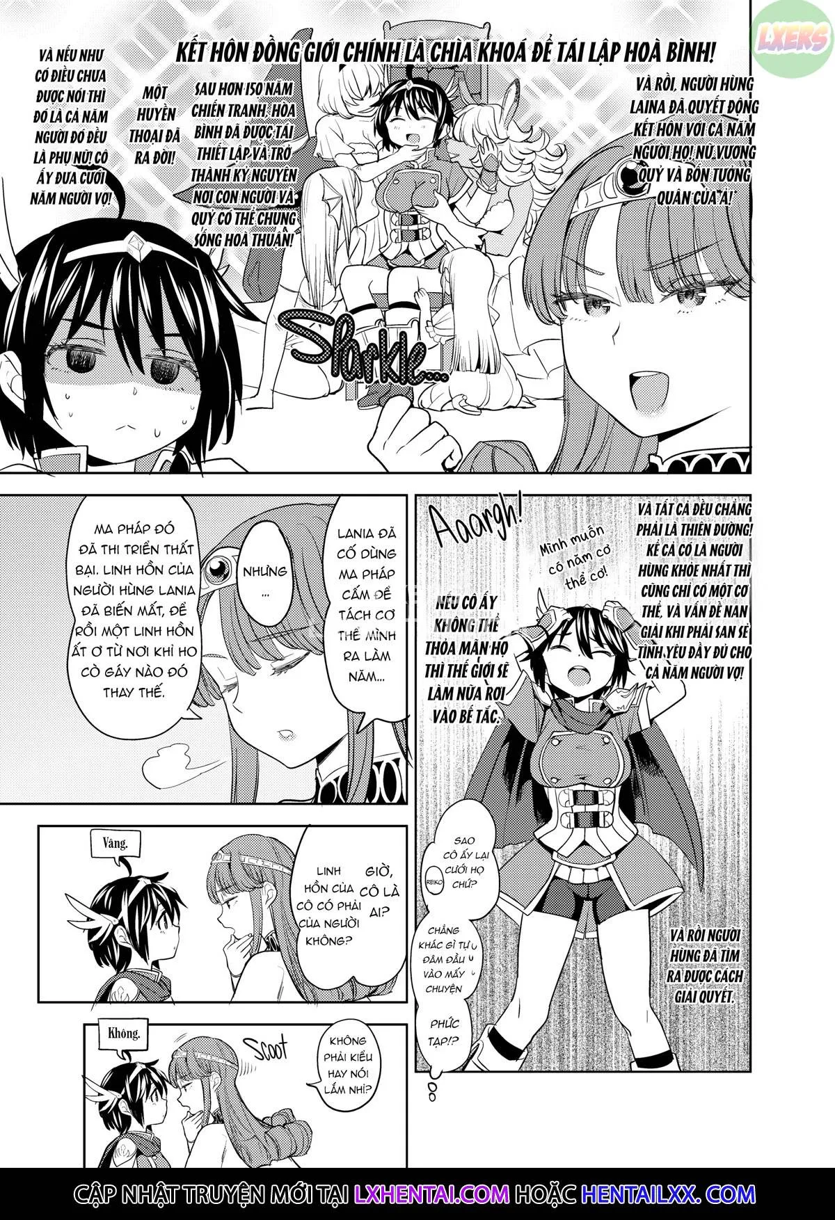 HentaiVN.net - Ảnh 10 - Reincarnated As A Female Hero Who Seems To Have 5 Demon Wives [Onna Yuusha Ni Tensei Shitara Mazoku No Tsuma Ga 5-Nin Mo Irurashii] - Chap 1