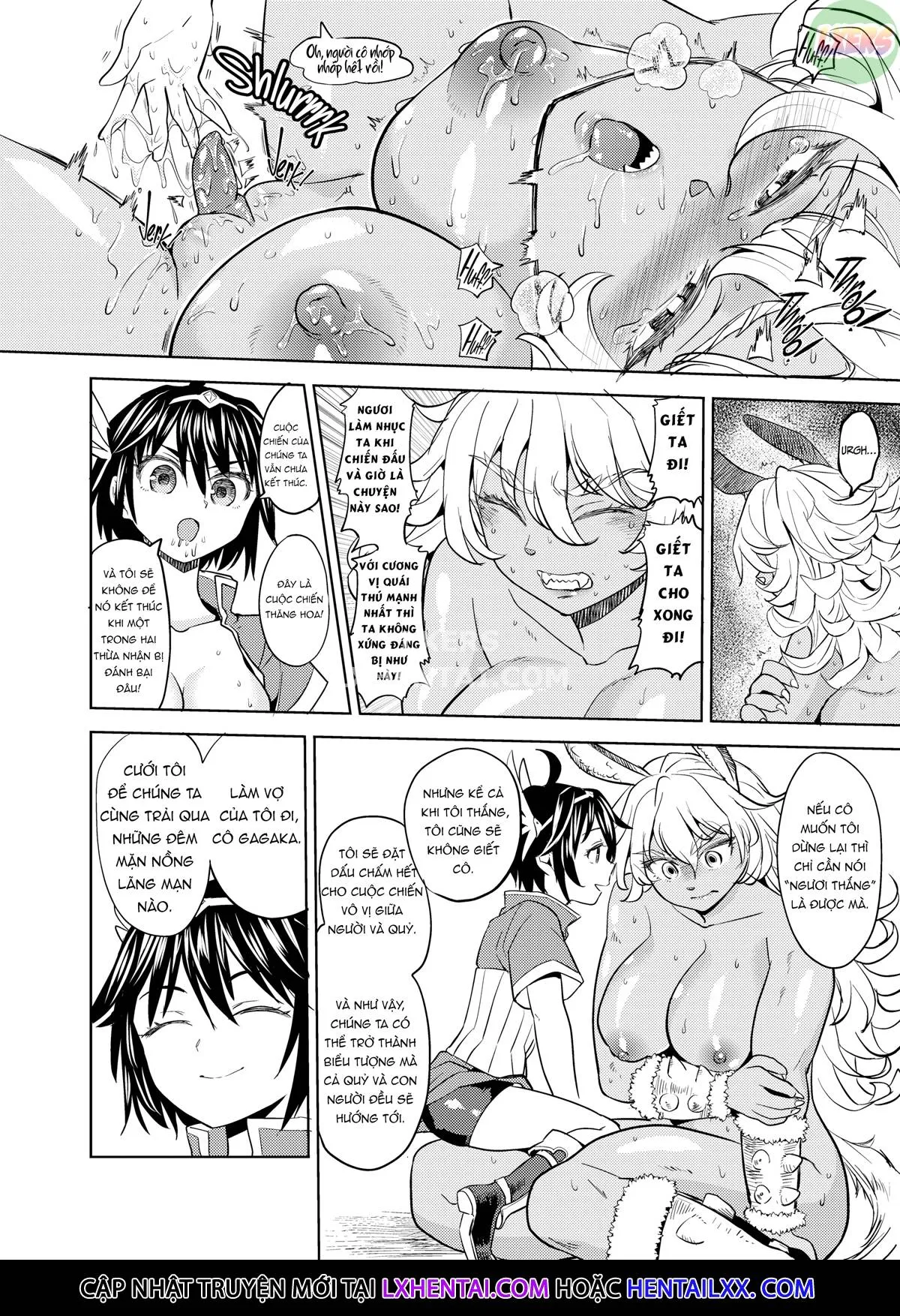 HentaiVN.net - Ảnh 25 - Reincarnated As A Female Hero Who Seems To Have 5 Demon Wives [Onna Yuusha Ni Tensei Shitara Mazoku No Tsuma Ga 5-Nin Mo Irurashii] - Chap 1