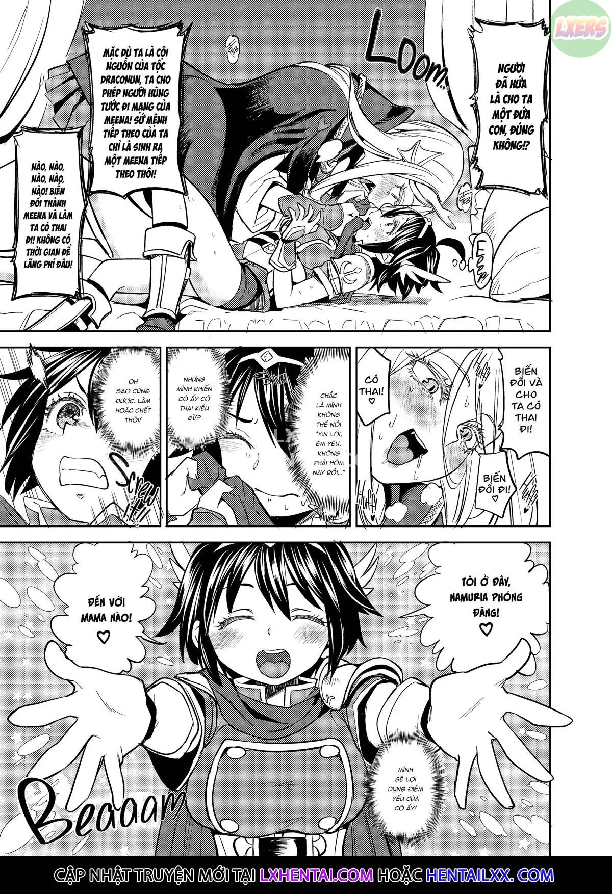 HentaiVN.net - Ảnh 21 - Reincarnated As A Female Hero Who Seems To Have 5 Demon Wives [Onna Yuusha Ni Tensei Shitara Mazoku No Tsuma Ga 5-Nin Mo Irurashii] - Chap 2
