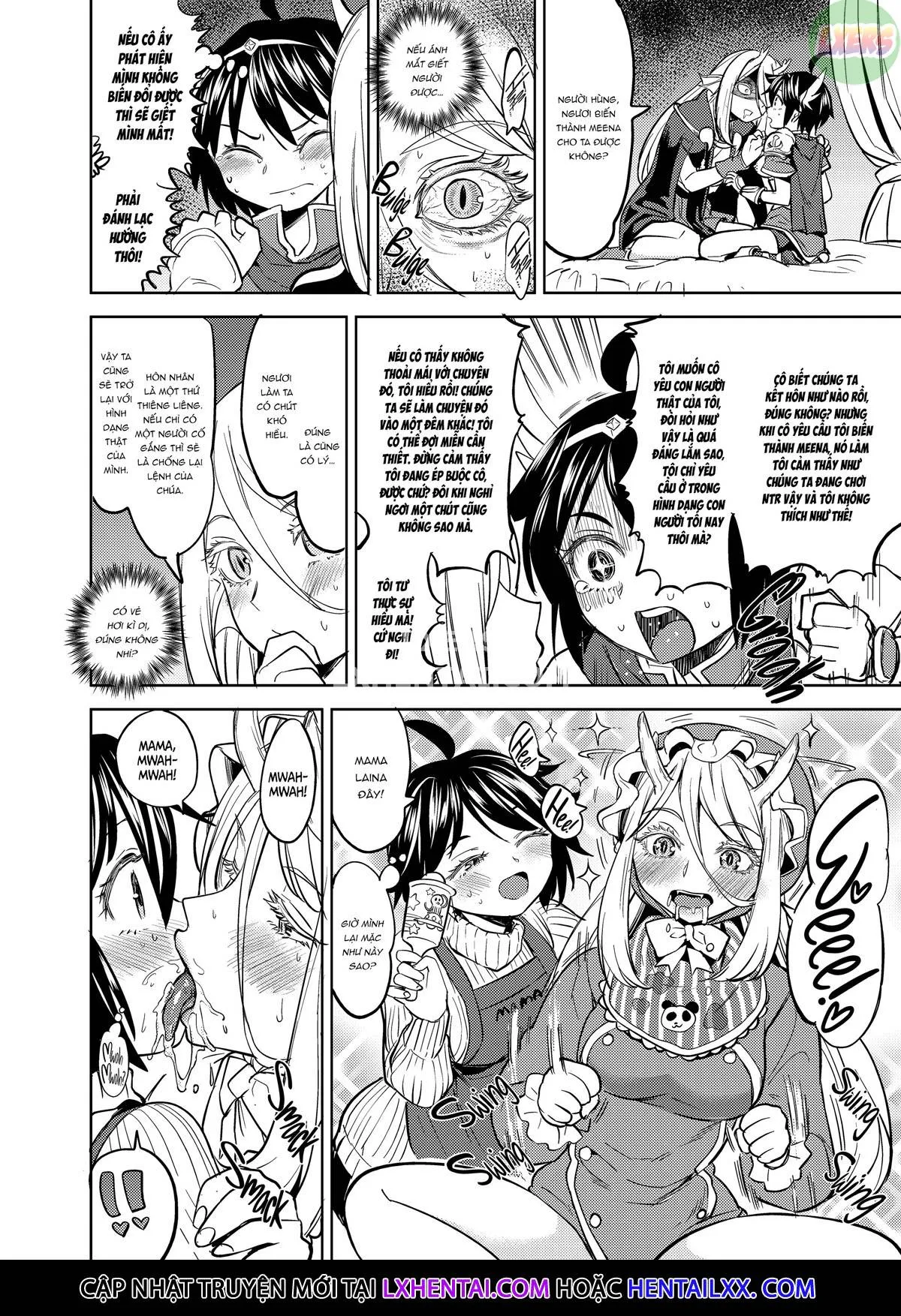 HentaiVN.net - Ảnh 24 - Reincarnated As A Female Hero Who Seems To Have 5 Demon Wives [Onna Yuusha Ni Tensei Shitara Mazoku No Tsuma Ga 5-Nin Mo Irurashii] - Chap 2