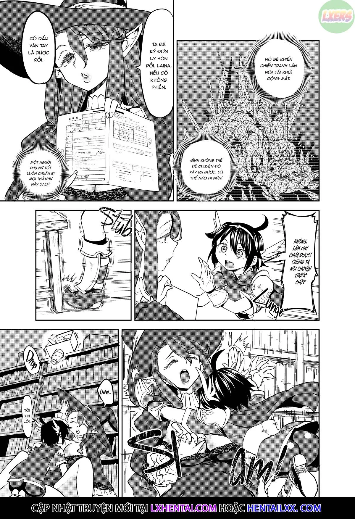 HentaiVN.net - Ảnh 15 - Reincarnated As A Female Hero Who Seems To Have 5 Demon Wives [Onna Yuusha Ni Tensei Shitara Mazoku No Tsuma Ga 5-Nin Mo Irurashii] - Chap 3
