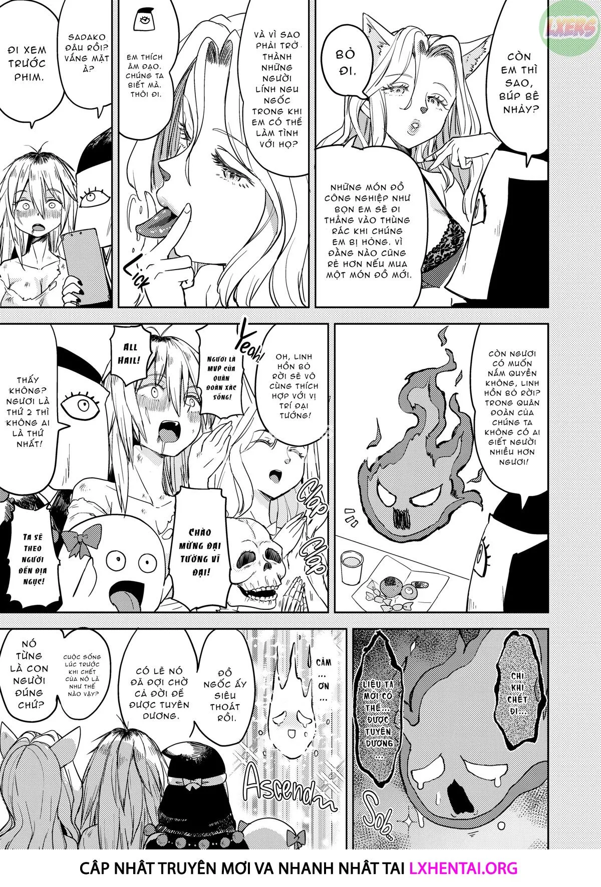 HentaiVN.net - Ảnh 14 - Reincarnated As A Female Hero Who Seems To Have 5 Demon Wives [Onna Yuusha Ni Tensei Shitara Mazoku No Tsuma Ga 5-Nin Mo Irurashii] - Chap 4