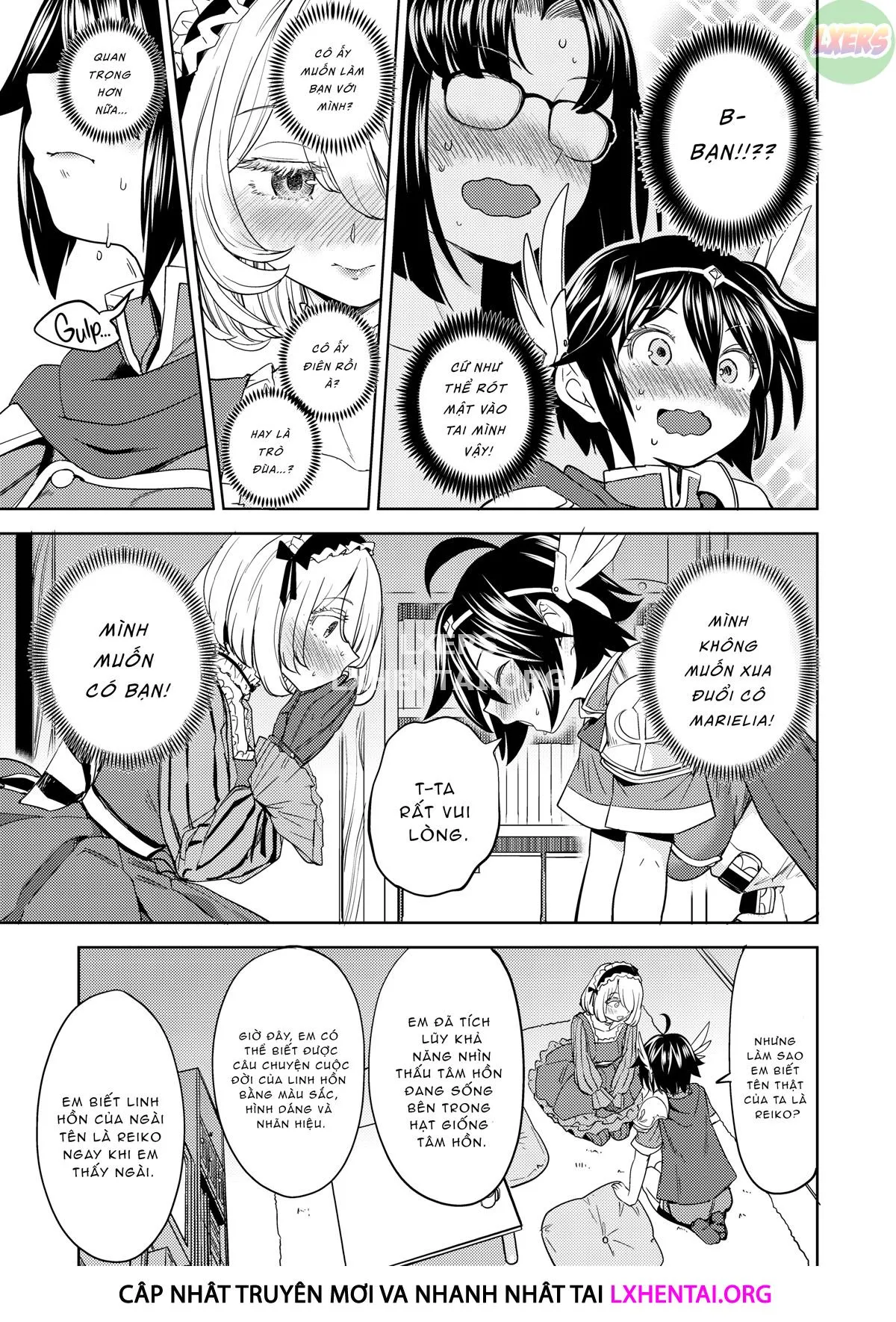 HentaiVN.net - Ảnh 18 - Reincarnated As A Female Hero Who Seems To Have 5 Demon Wives [Onna Yuusha Ni Tensei Shitara Mazoku No Tsuma Ga 5-Nin Mo Irurashii] - Chap 4
