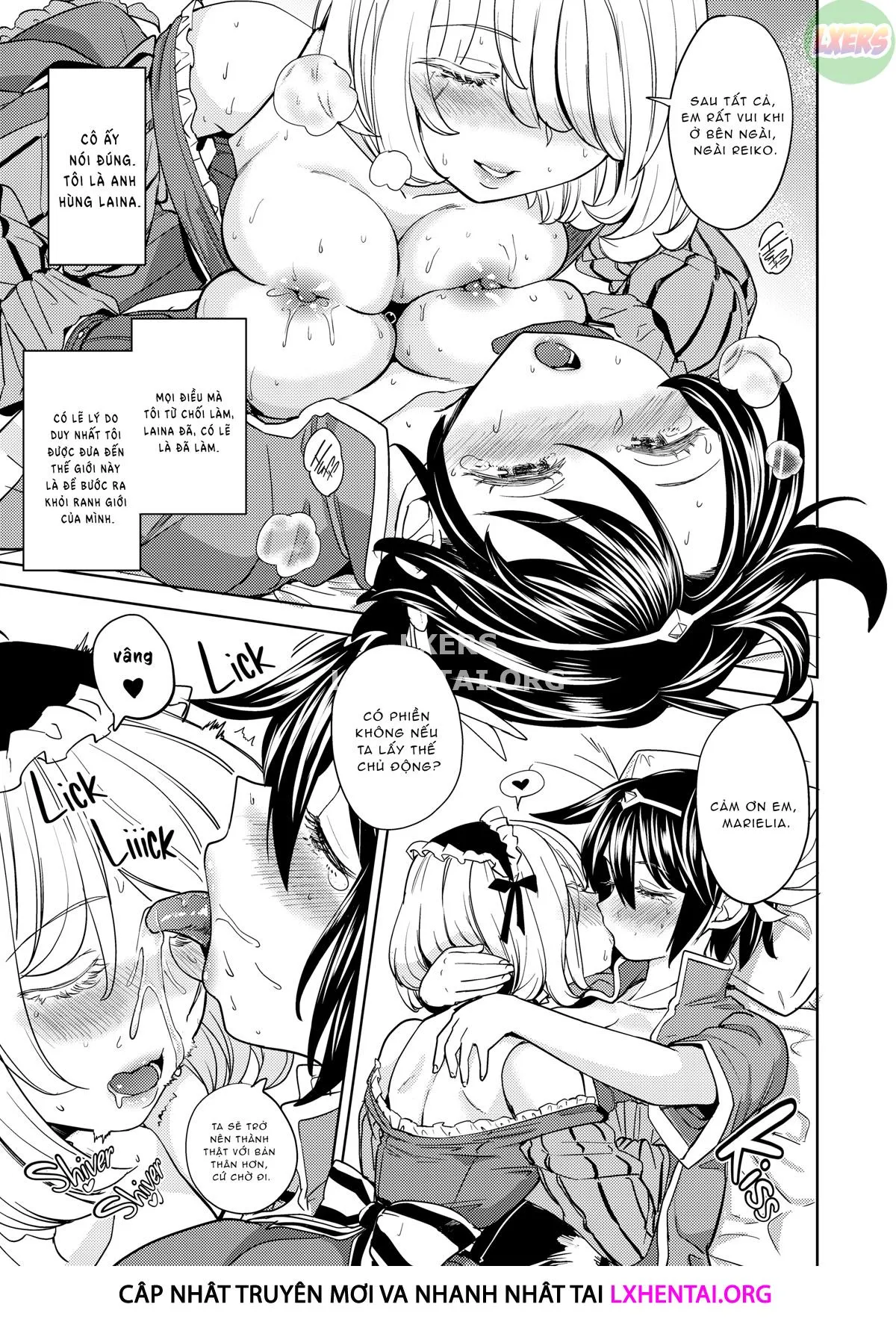HentaiVN.net - Ảnh 29 - Reincarnated As A Female Hero Who Seems To Have 5 Demon Wives [Onna Yuusha Ni Tensei Shitara Mazoku No Tsuma Ga 5-Nin Mo Irurashii] - Chap 4