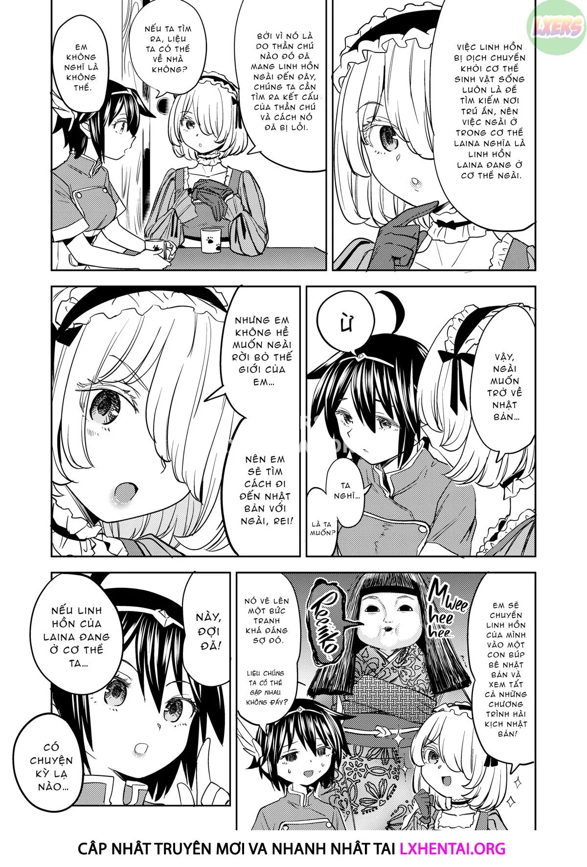 HentaiVN.net - Ảnh 43 - Reincarnated As A Female Hero Who Seems To Have 5 Demon Wives [Onna Yuusha Ni Tensei Shitara Mazoku No Tsuma Ga 5-Nin Mo Irurashii] - Chap 4