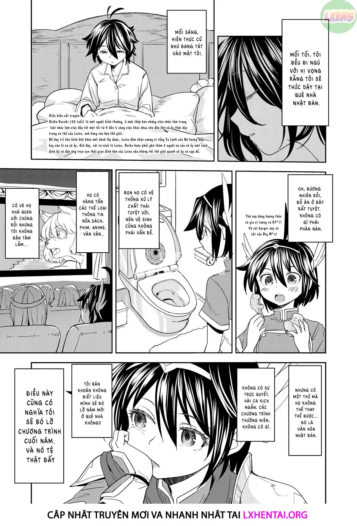 HentaiVN.net - Ảnh 6 - Reincarnated As A Female Hero Who Seems To Have 5 Demon Wives [Onna Yuusha Ni Tensei Shitara Mazoku No Tsuma Ga 5-Nin Mo Irurashii] - Chap 4