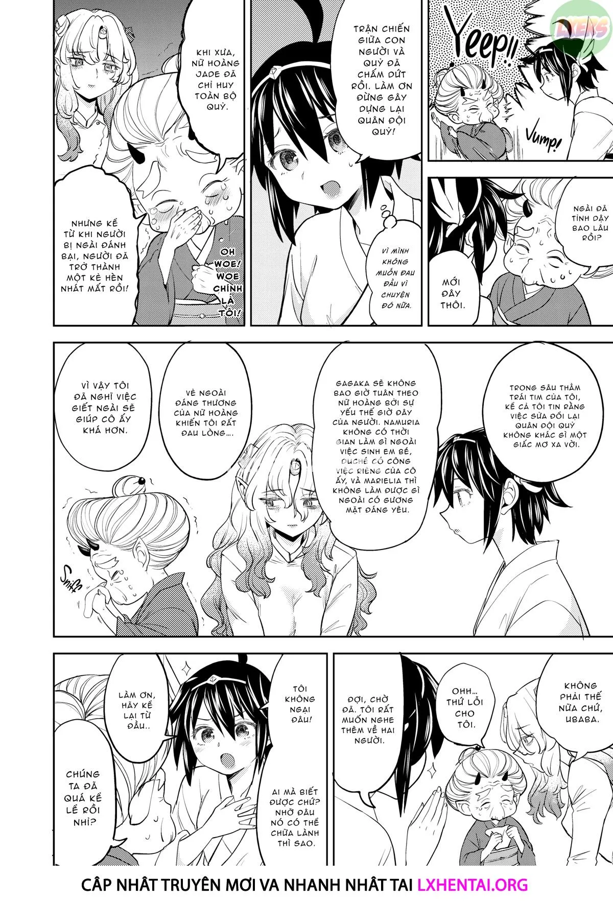 HentaiVN.net - Ảnh 15 - Reincarnated As A Female Hero Who Seems To Have 5 Demon Wives [Onna Yuusha Ni Tensei Shitara Mazoku No Tsuma Ga 5-Nin Mo Irurashii] - Chap 5
