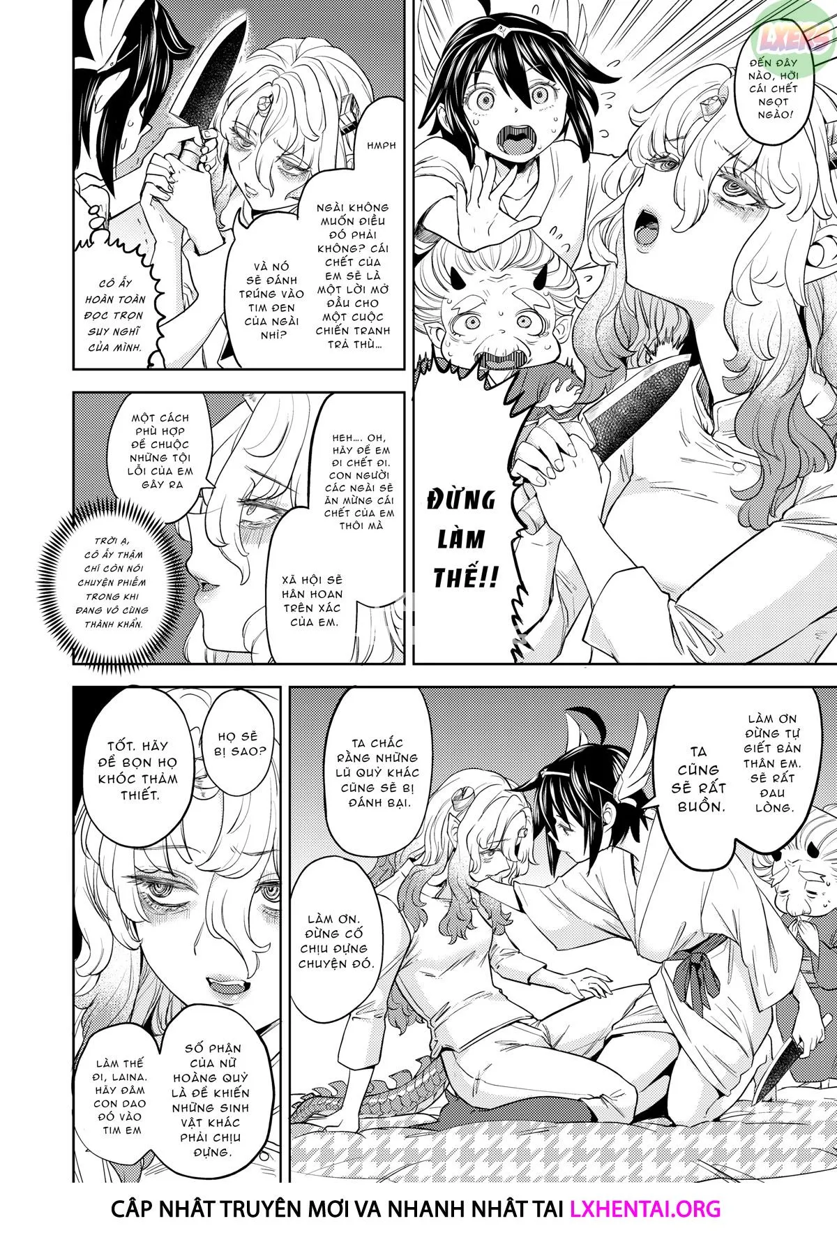 HentaiVN.net - Ảnh 17 - Reincarnated As A Female Hero Who Seems To Have 5 Demon Wives [Onna Yuusha Ni Tensei Shitara Mazoku No Tsuma Ga 5-Nin Mo Irurashii] - Chap 5