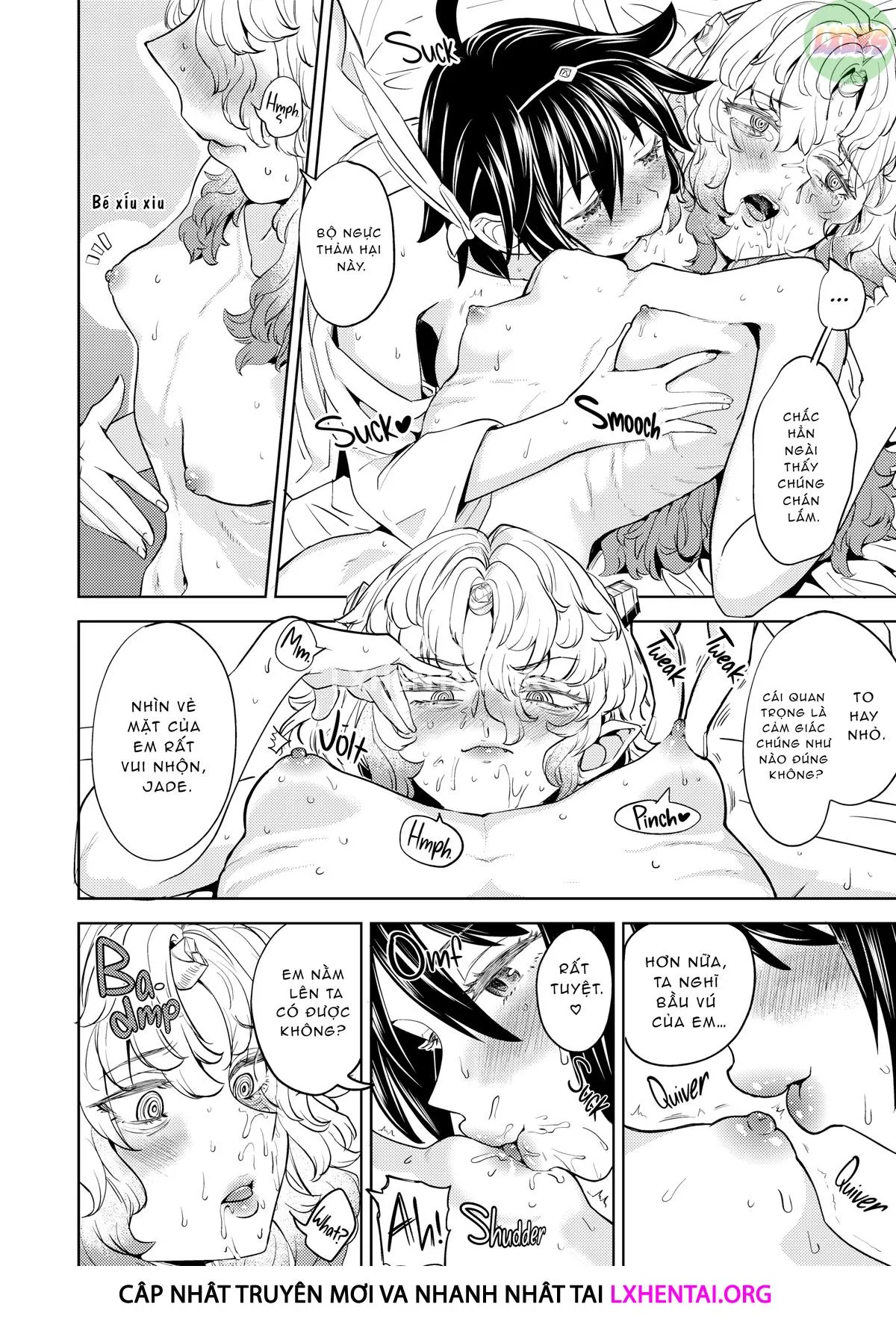 HentaiVN.net - Ảnh 23 - Reincarnated As A Female Hero Who Seems To Have 5 Demon Wives [Onna Yuusha Ni Tensei Shitara Mazoku No Tsuma Ga 5-Nin Mo Irurashii] - Chap 5