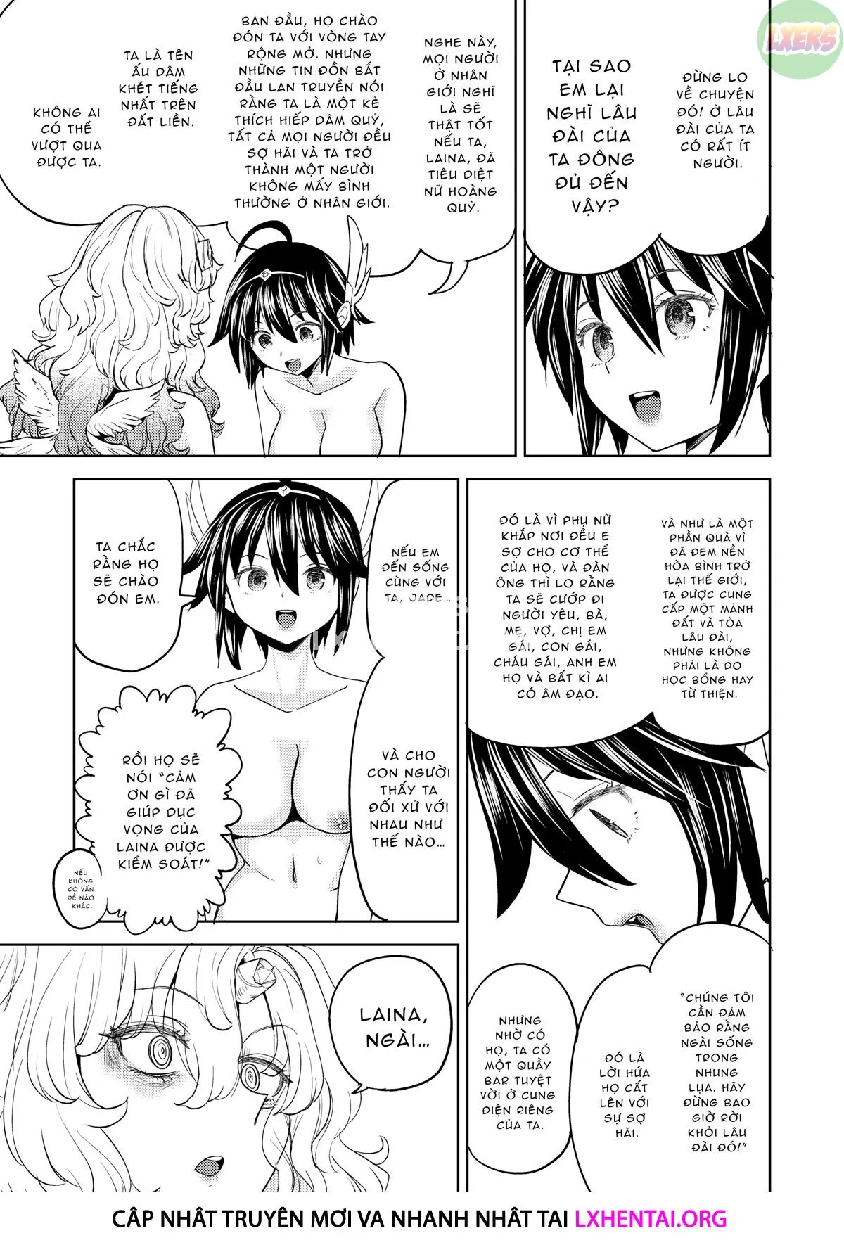 HentaiVN.net - Ảnh 36 - Reincarnated As A Female Hero Who Seems To Have 5 Demon Wives [Onna Yuusha Ni Tensei Shitara Mazoku No Tsuma Ga 5-Nin Mo Irurashii] - Chap 5