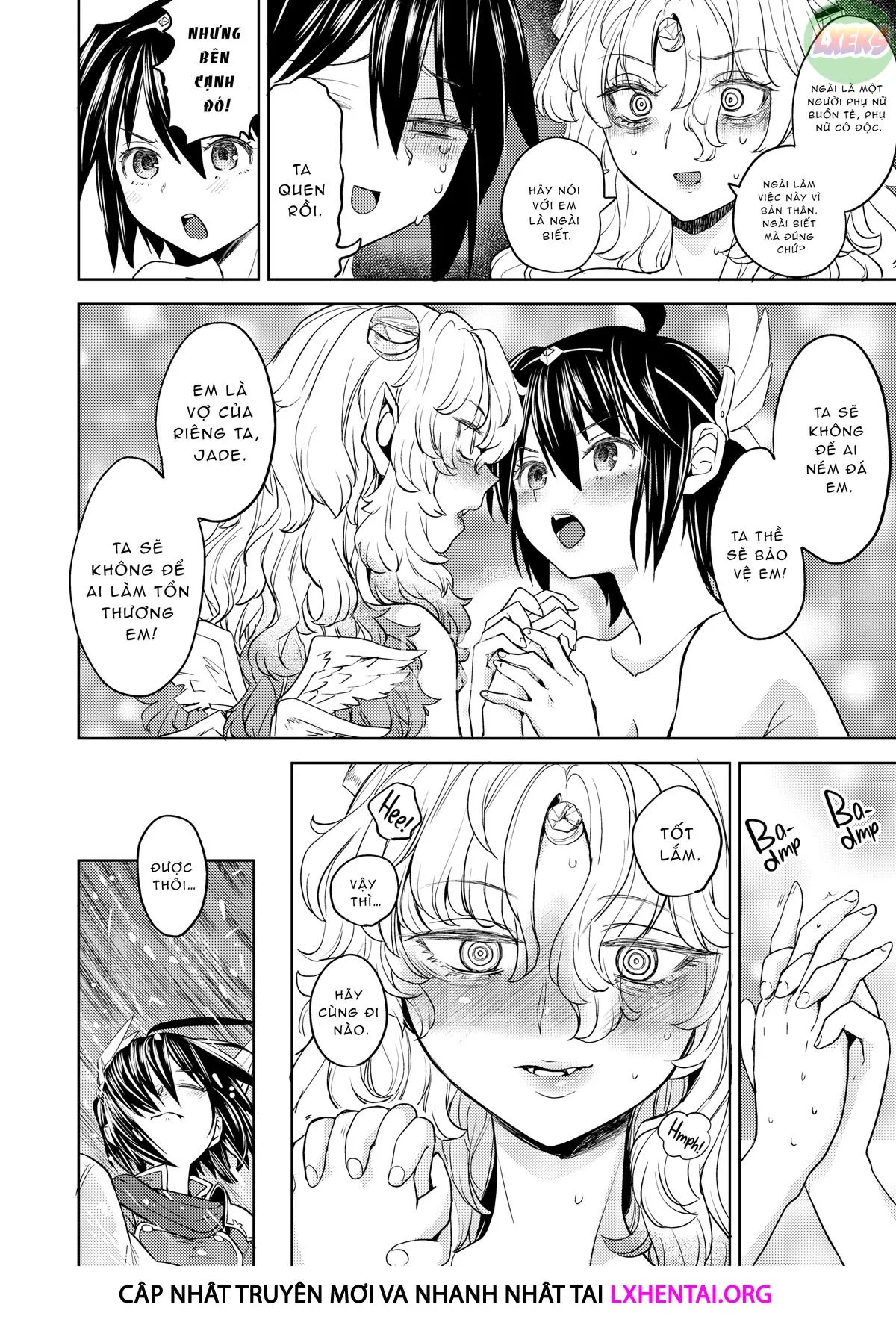 HentaiVN.net - Ảnh 37 - Reincarnated As A Female Hero Who Seems To Have 5 Demon Wives [Onna Yuusha Ni Tensei Shitara Mazoku No Tsuma Ga 5-Nin Mo Irurashii] - Chap 5