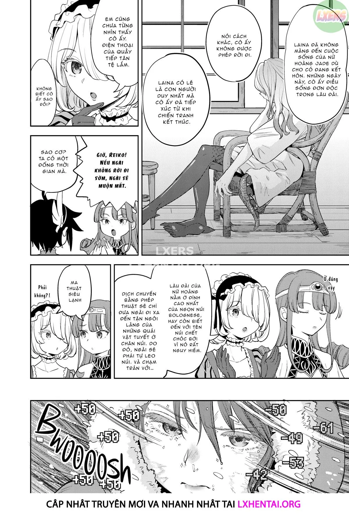HentaiVN.net - Ảnh 9 - Reincarnated As A Female Hero Who Seems To Have 5 Demon Wives [Onna Yuusha Ni Tensei Shitara Mazoku No Tsuma Ga 5-Nin Mo Irurashii] - Chap 5