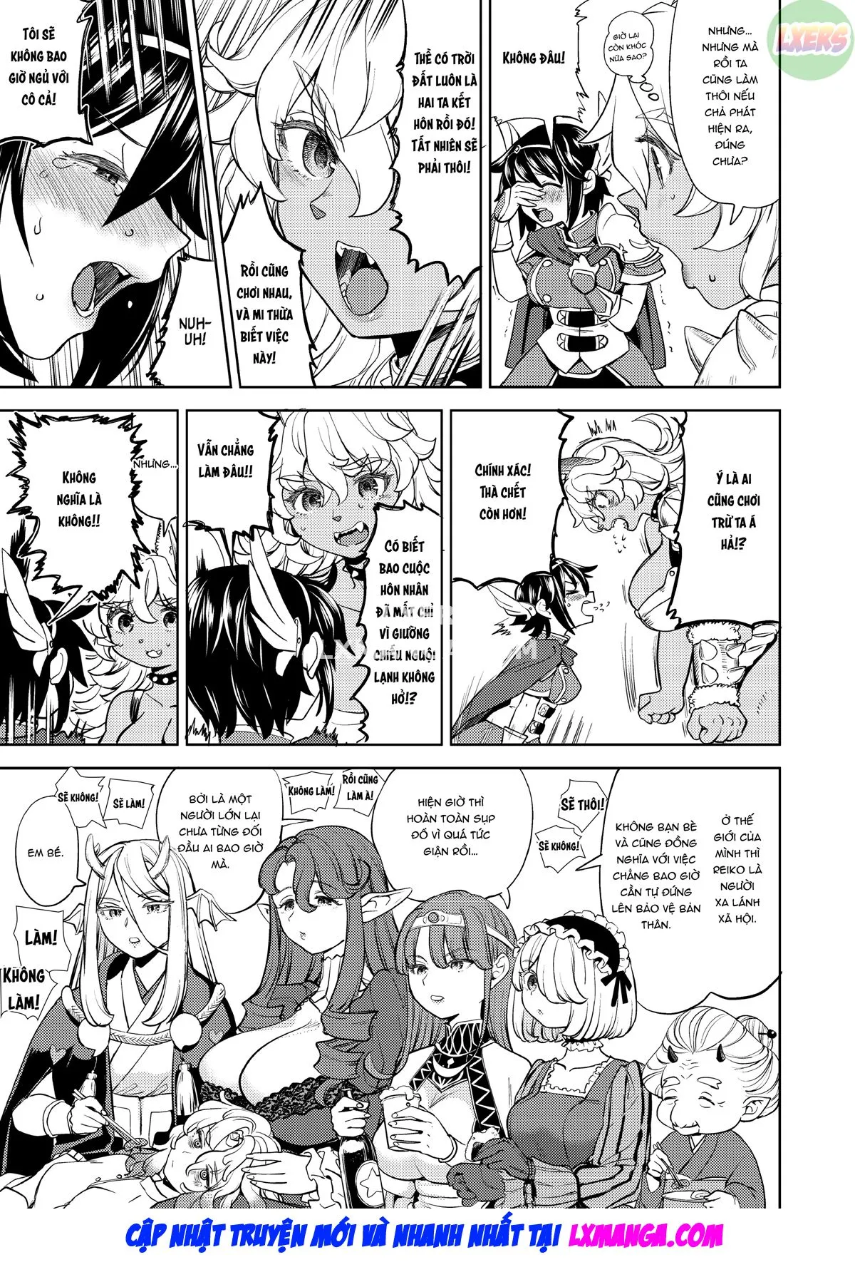HentaiVN.net - Ảnh 7 - Reincarnated As A Female Hero Who Seems To Have 5 Demon Wives [Onna Yuusha Ni Tensei Shitara Mazoku No Tsuma Ga 5-Nin Mo Irurashii] - Chap 6