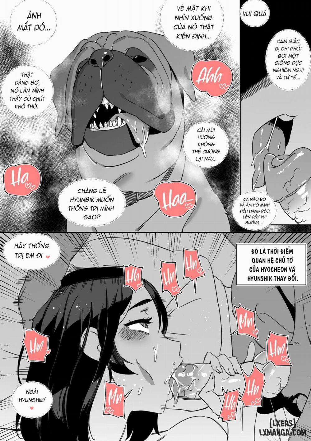 HentaiVN.net - Ảnh 19 - 여친 개한테 NTR 당하는 만화 - Oneshot
