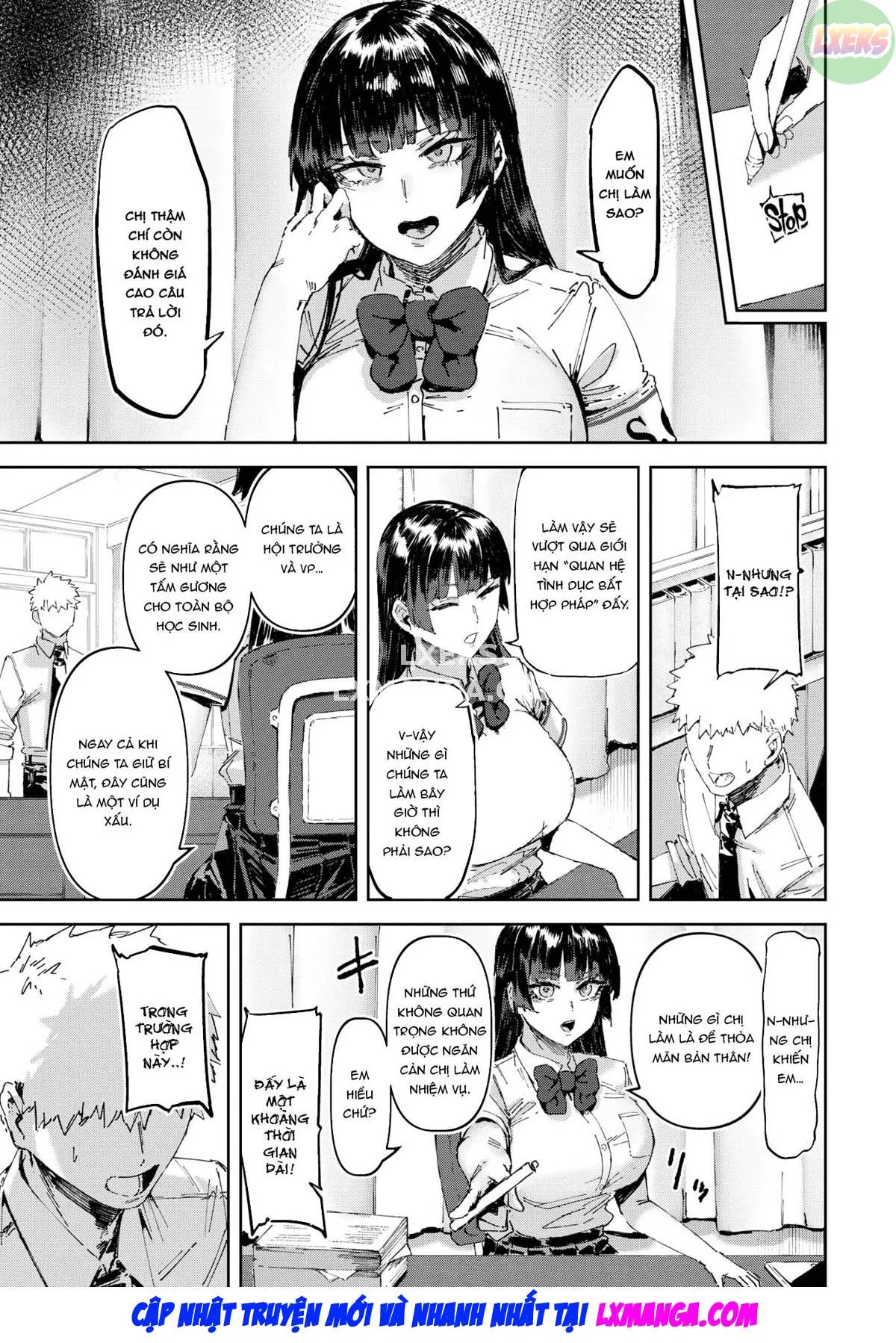 HentaiVN.net - Ảnh 12 - Kaichou datte Shitain desu - Oneshot